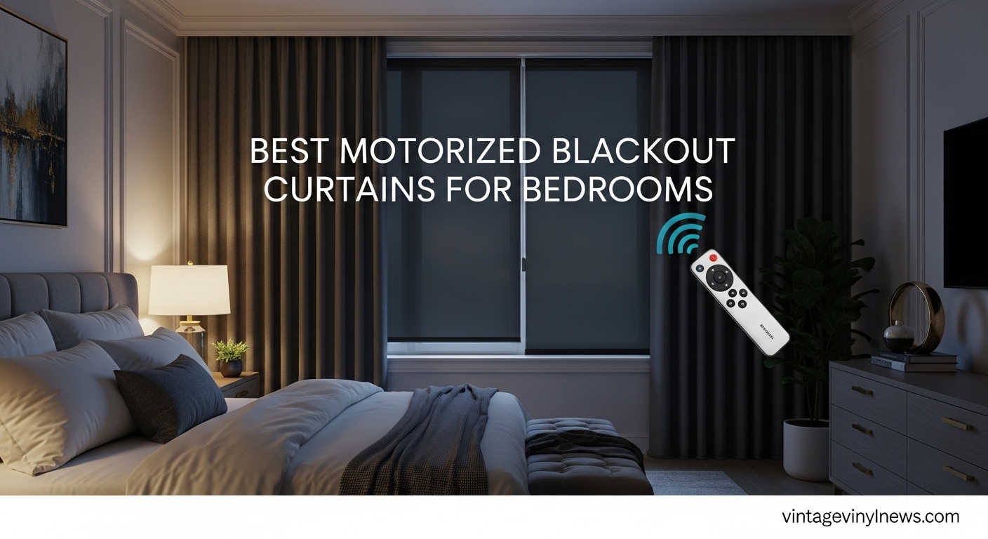 Best Motorized Blackout Curtains for Bedrooms