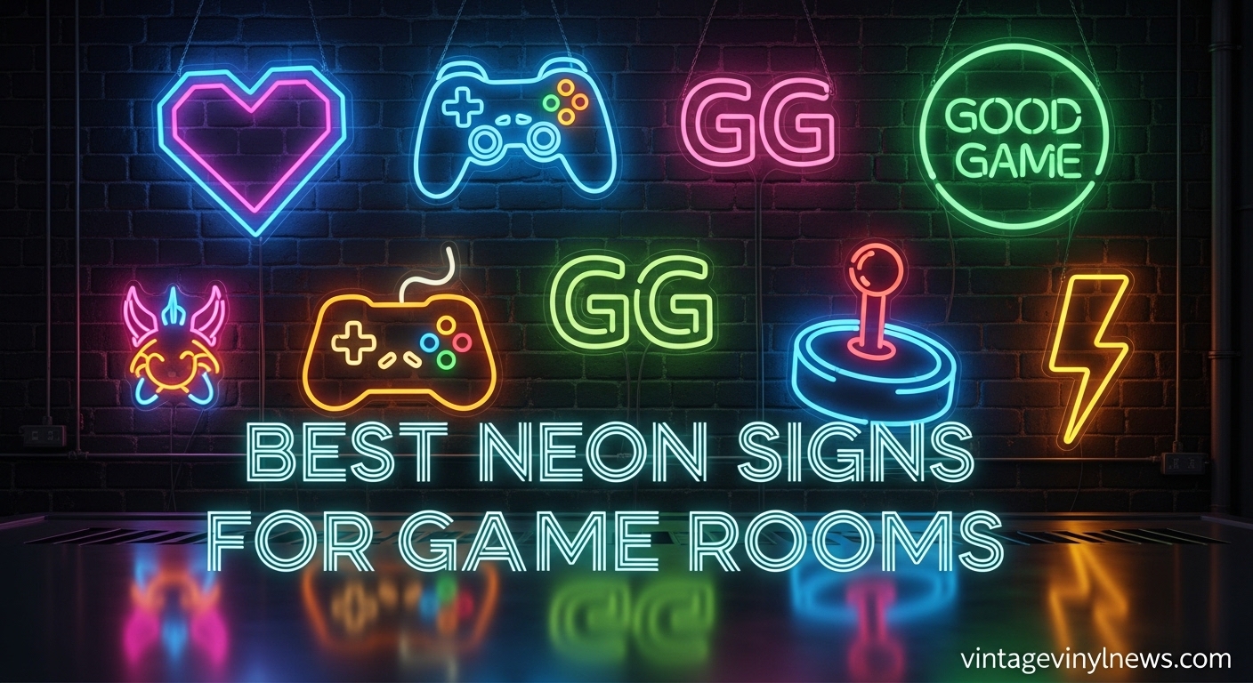 Best Neon Signs for Game Rooms