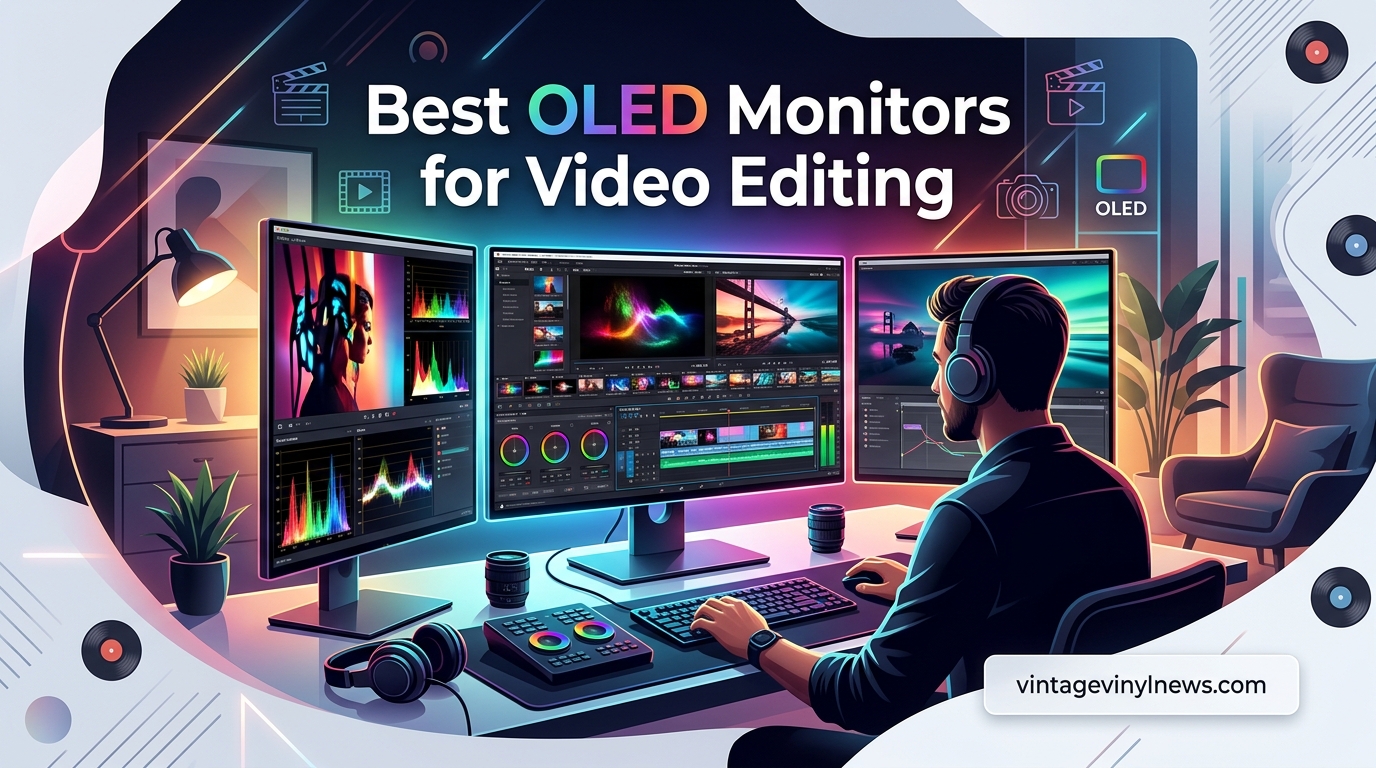 Best OLED Monitors for Video Editing