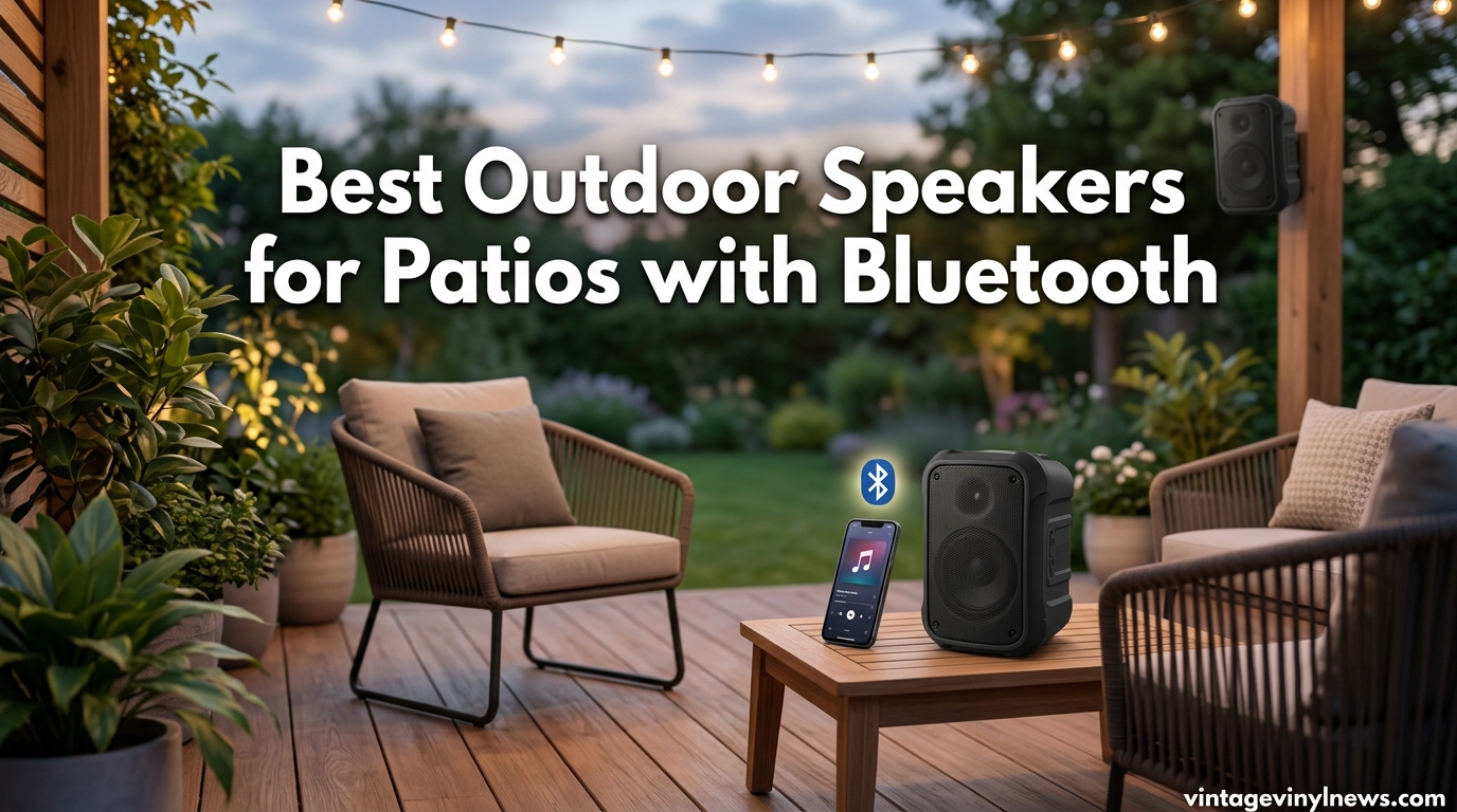 Best Outdoor Speakers for Patios with Bluetooth