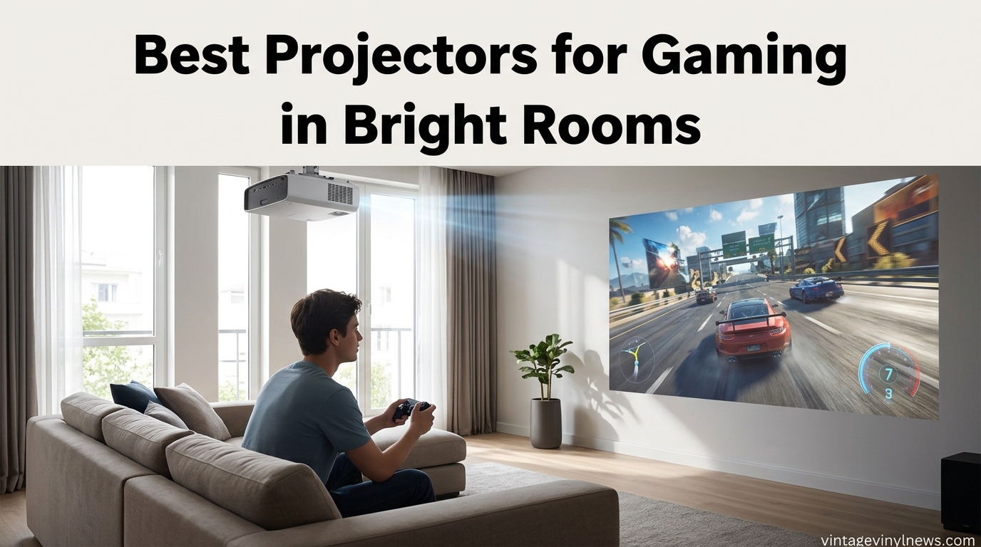 Best Projectors for Gaming in Bright Rooms