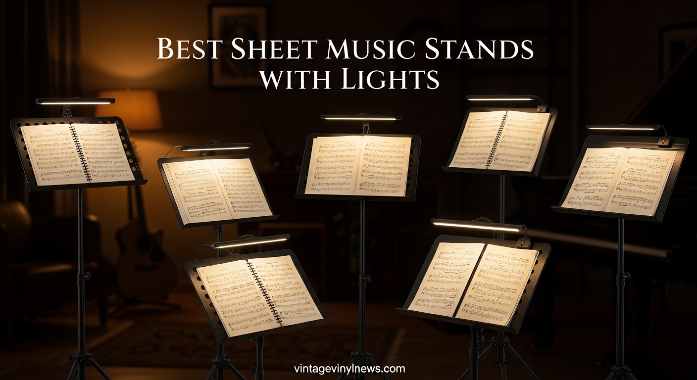Best Sheet Music Stands with Lights
