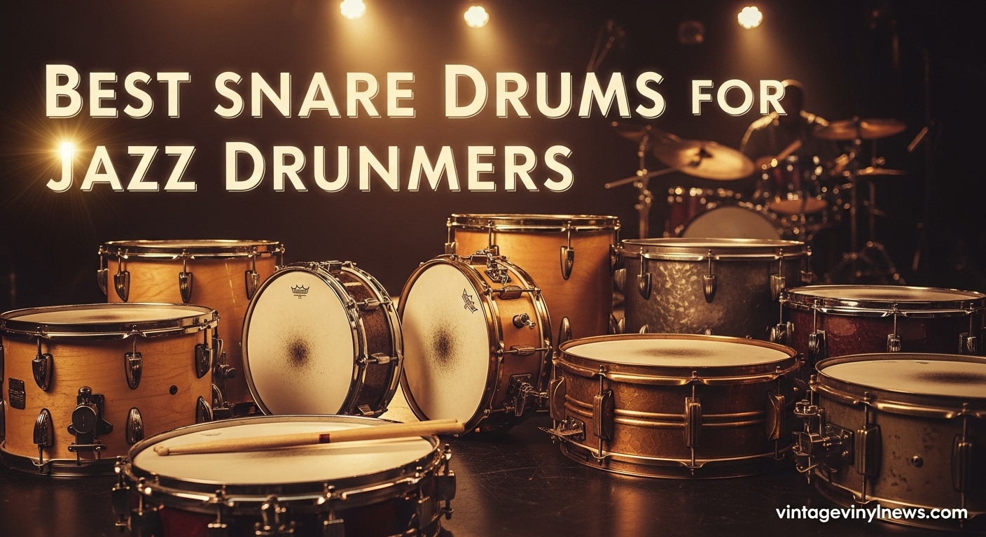 Best Snare Drums for Jazz Drummers