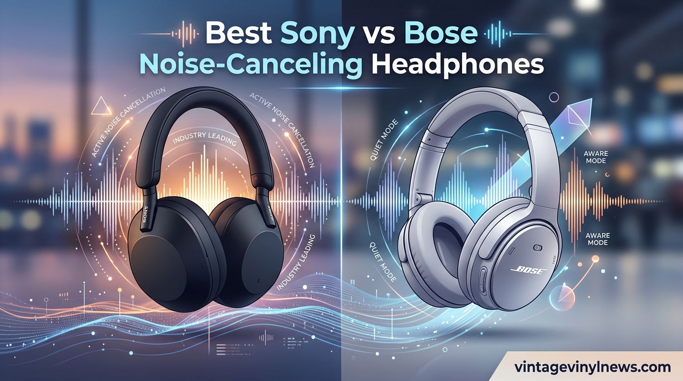 Best Sony vs Bose Noise-Canceling Headphones