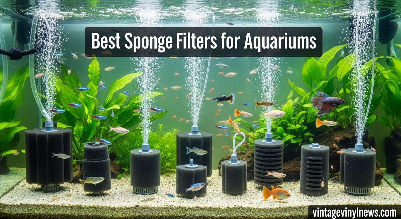 Best Sponge Filters for Aquariums