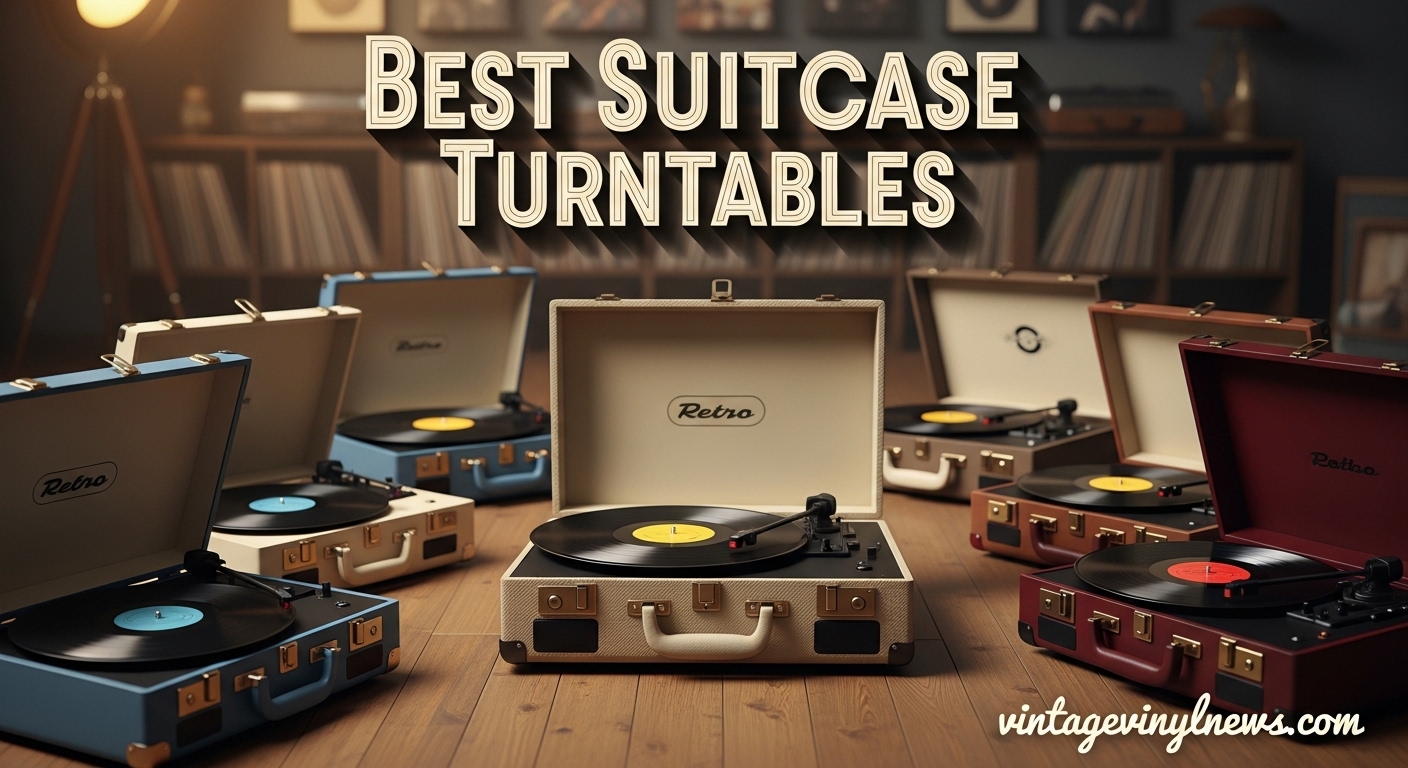 Best Suitcase Turntables