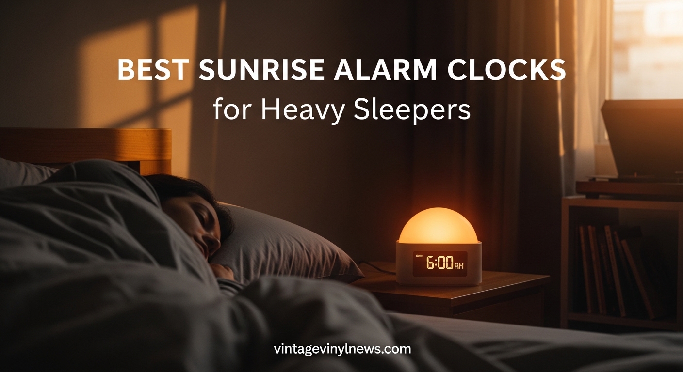 Best Sunrise Alarm Clocks for Heavy Sleepers