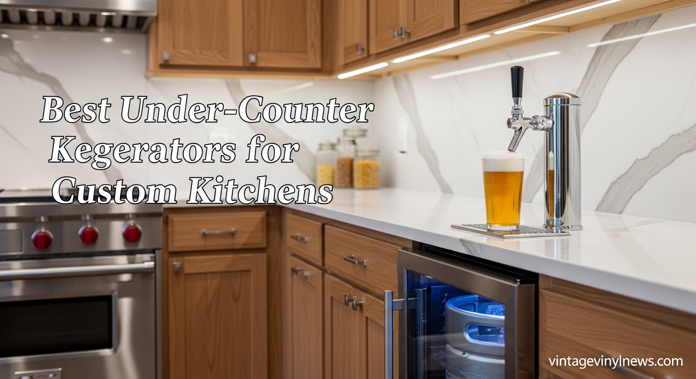 Best Under-Counter Kegerators for Custom Kitchens