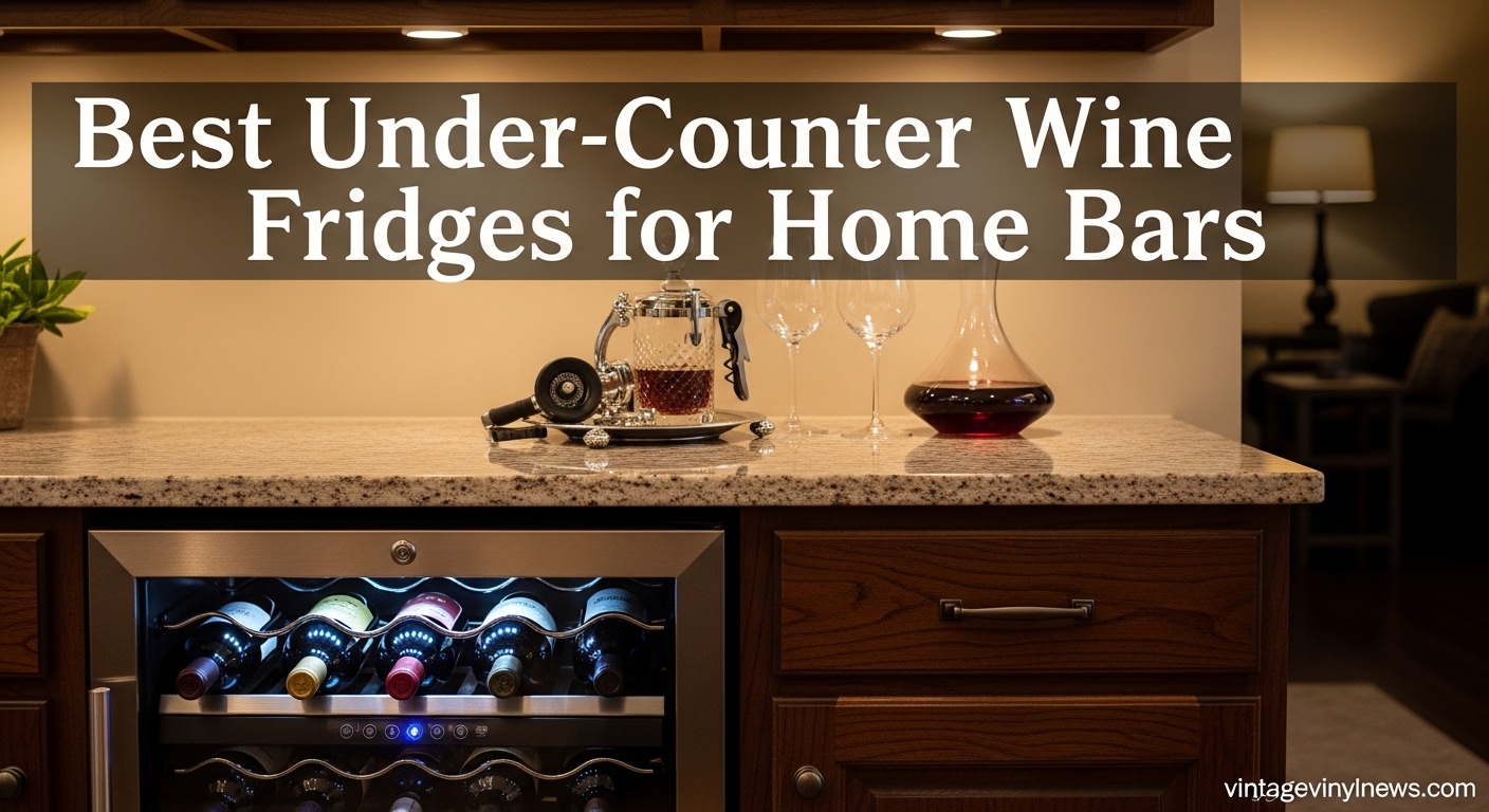 Best Under-Counter Wine Fridges for Home Bars