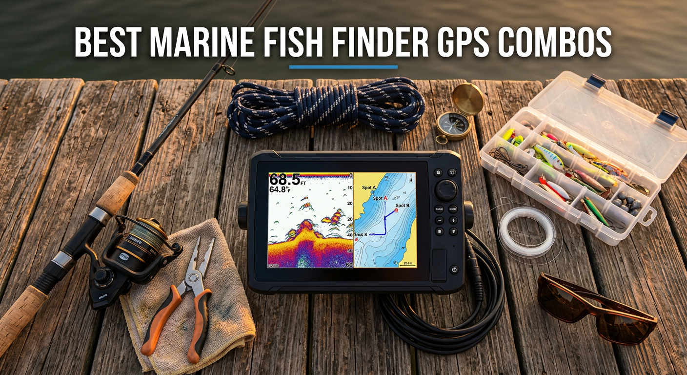 best marine fish finder gps combos