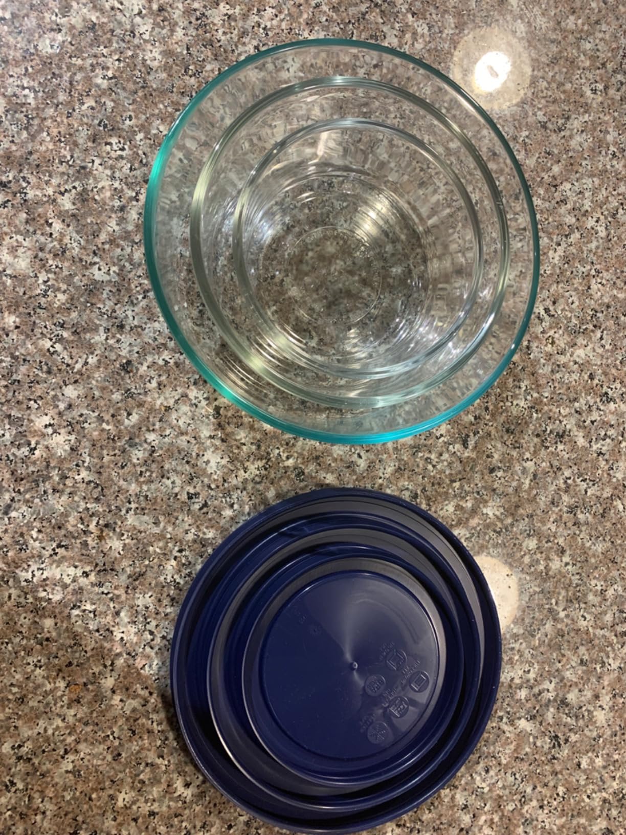 Pyrex Simply Store (3-Pack) Glass Food Storage Containers Set, (2, 4 & 7 Cup) Meal Prep Containers With Plastic BPA-Free Lids customer photo 2