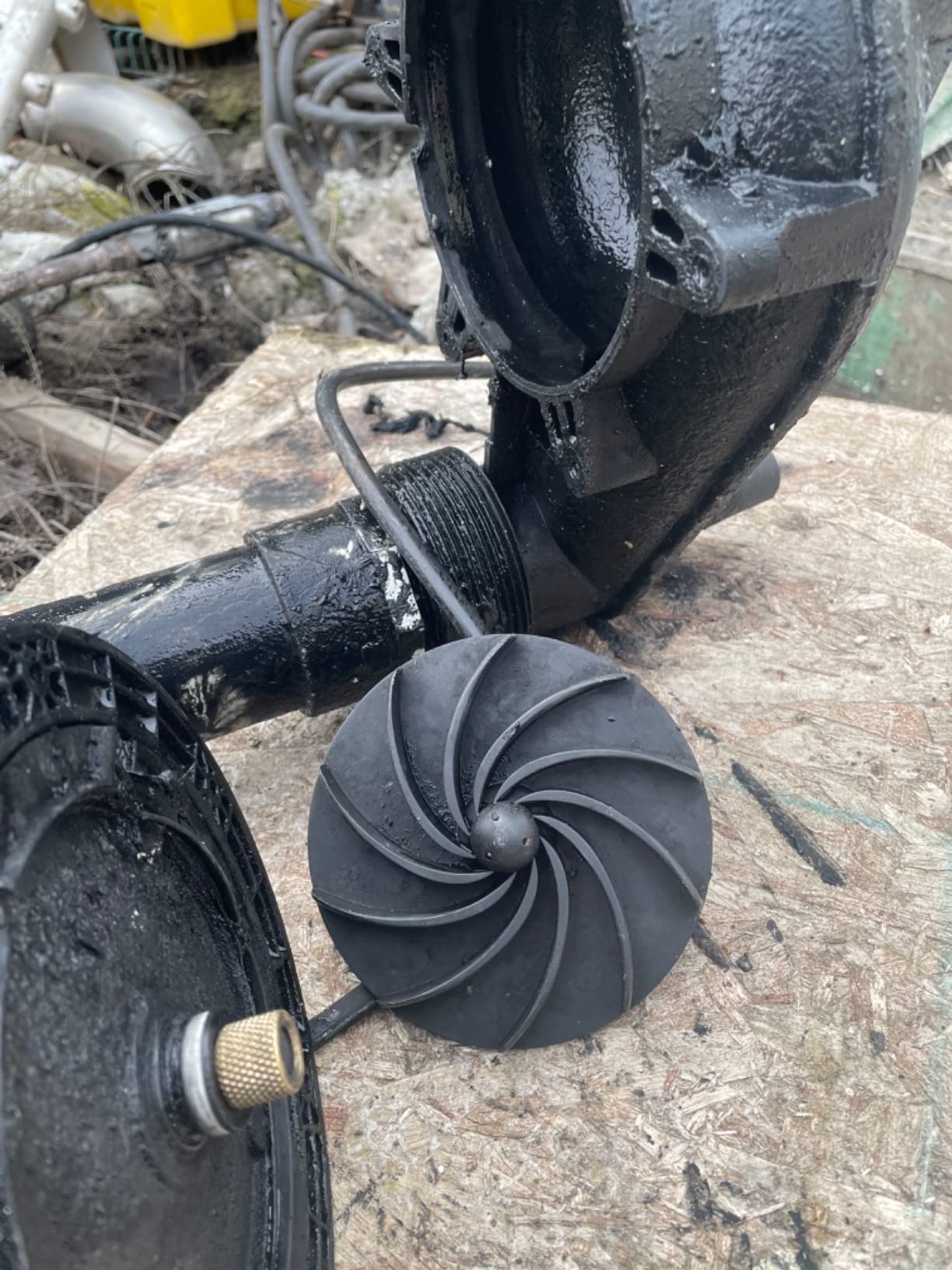 Wayne SEL50 1/2 hp Thermoplastic Sewage Pump With Piggyback Tether Float Switch customer photo 2
