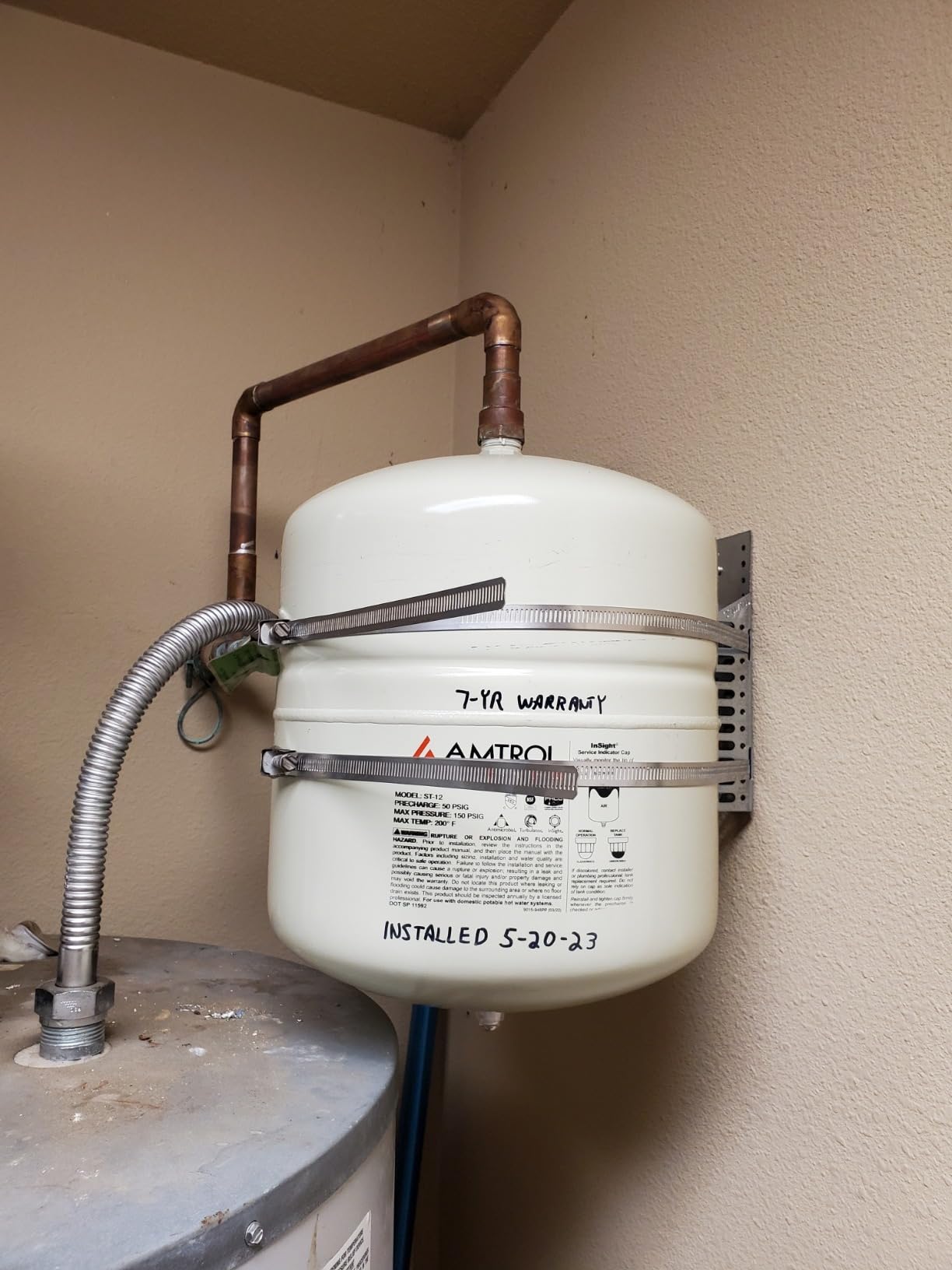 Amtrol ST-12 Thermal Expansion Tank customer photo 2