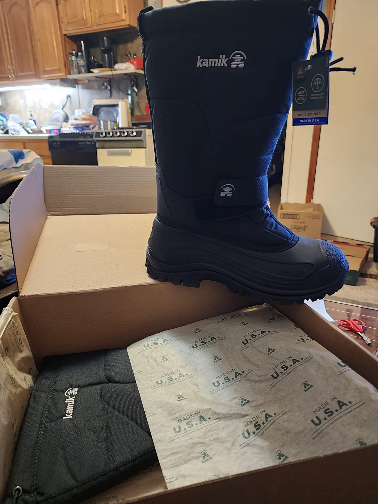 Greenbay 4 Men's Winter Boot - Waterproof Hiking Boots for Men - Insulated Snow Footwear customer photo 1