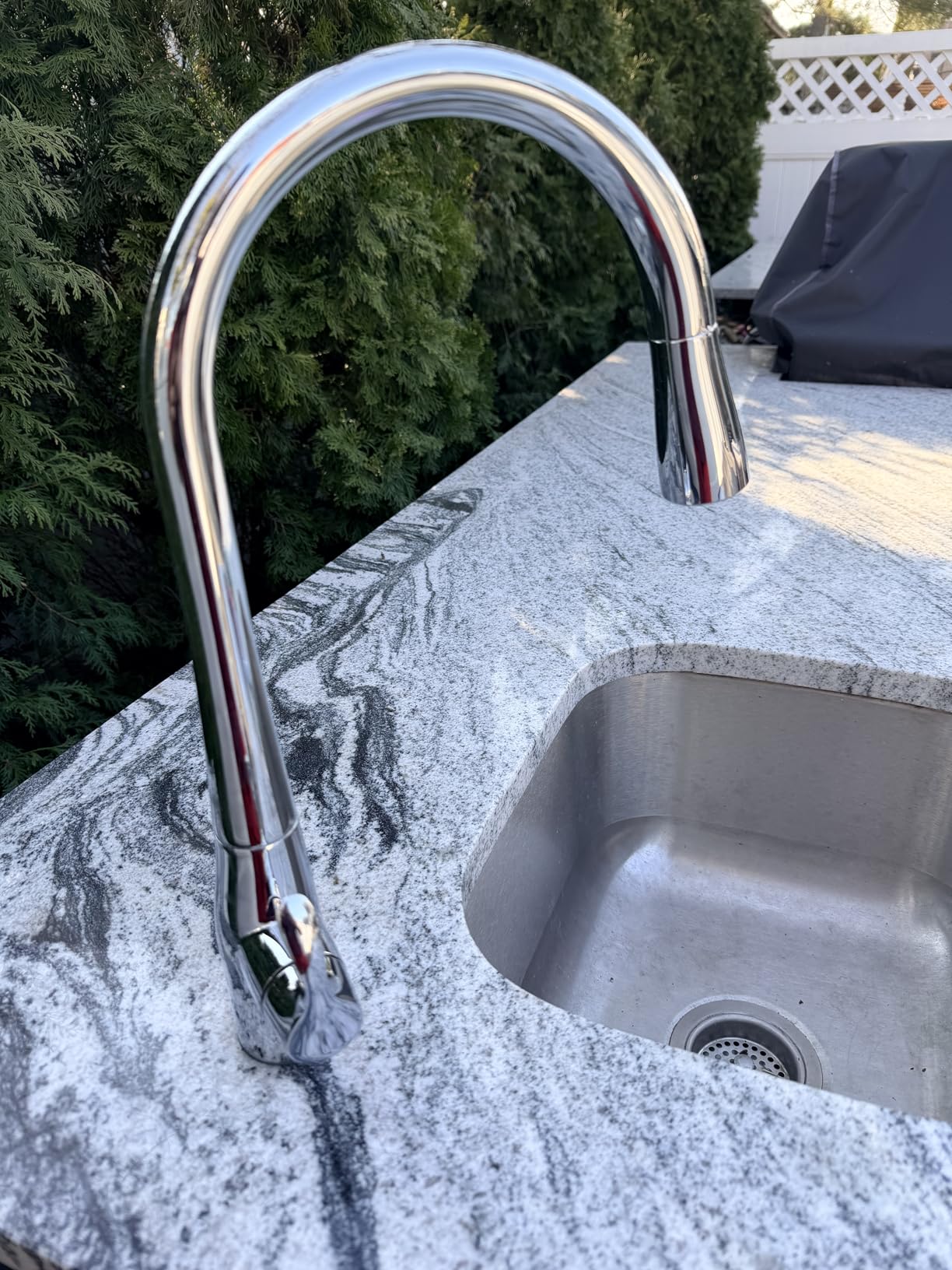 KOHLER 596-VS Simplice Kitchen Sink Faucets with Pull Down Sprayer, 3-Spray Design, Vibrant Stainless Kitchen Faucets, High Arch customer photo 1