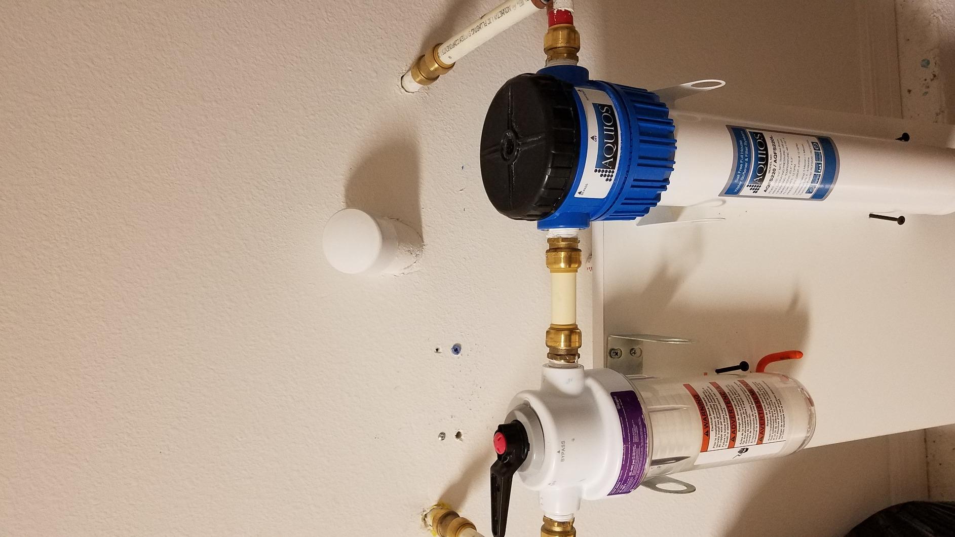 Aquios AQFS220 Whole House Salt Free Water Softener and Filter System - New Model - for Homes Under 2000 Square Feet customer photo 1