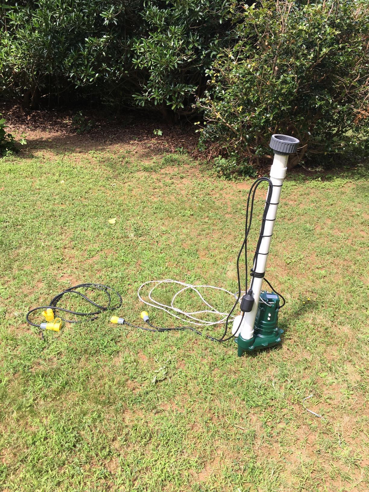Zoeller Waste-Mate 267-0001 Sewage Pump, 1/2 HP Automatic - Heavy-Duty Submersible Sewage, Effluent or Dewatering Pump customer photo 2
