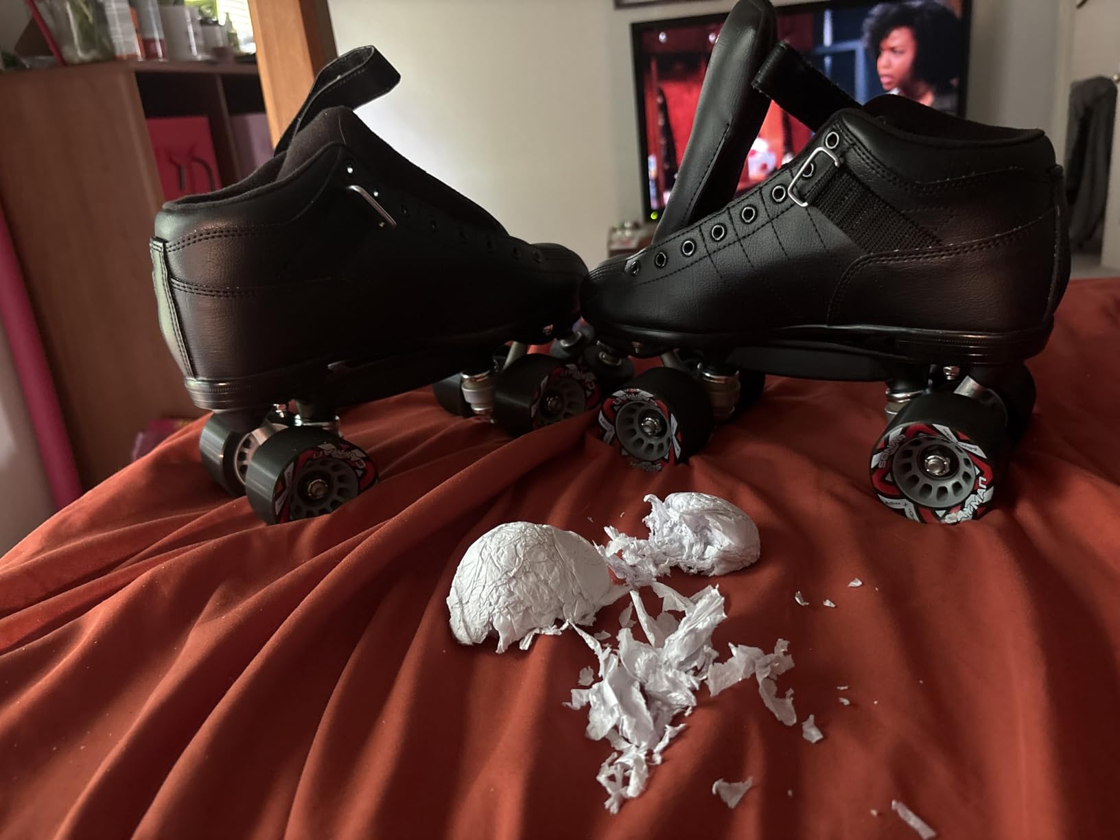 Riedell R3 Roller Skates for Men and Women - Ultra-Durable Indoor Quad Skate with Sonar Cayman Wheels, Nylon Plate, and Precision Fit customer photo 1