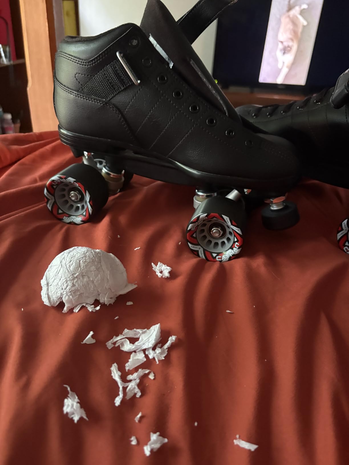 Riedell R3 Roller Skates for Men and Women - Ultra-Durable Indoor Quad Skate with Sonar Cayman Wheels, Nylon Plate, and Precision Fit customer photo 2