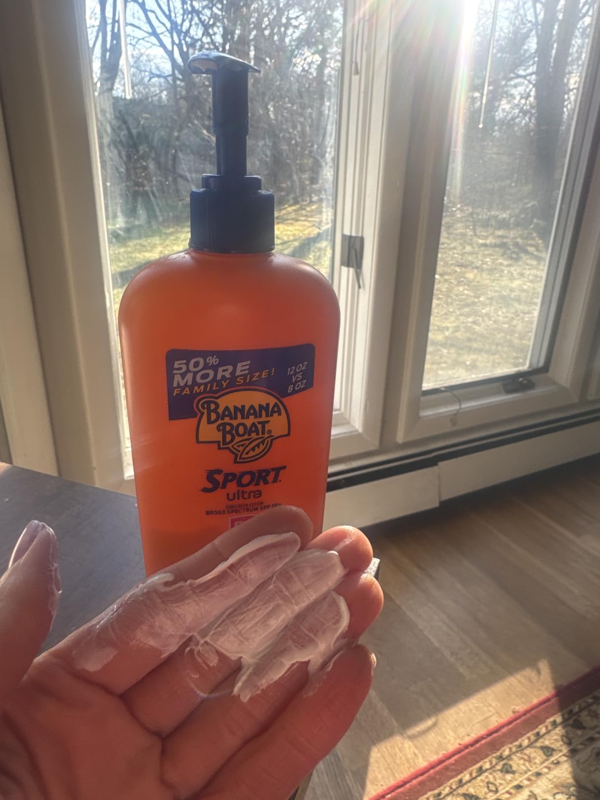 Banana Boat Sport Ultra SPF 50 Sunscreen Lotion, 12oz | Oxybenzone-Free, Sunblock, Family Size, 12oz customer photo 2