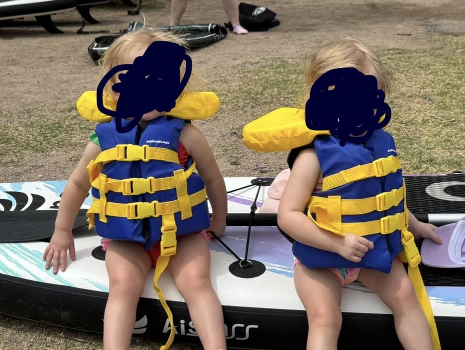 Airhead General Purpose Life Jacket for Adults & Kids - US Coast Guard Approved Life Vest for Men, Women, Youth, Child & Infant, Boating Safety PFD for Fishing & Swimming customer photo 1