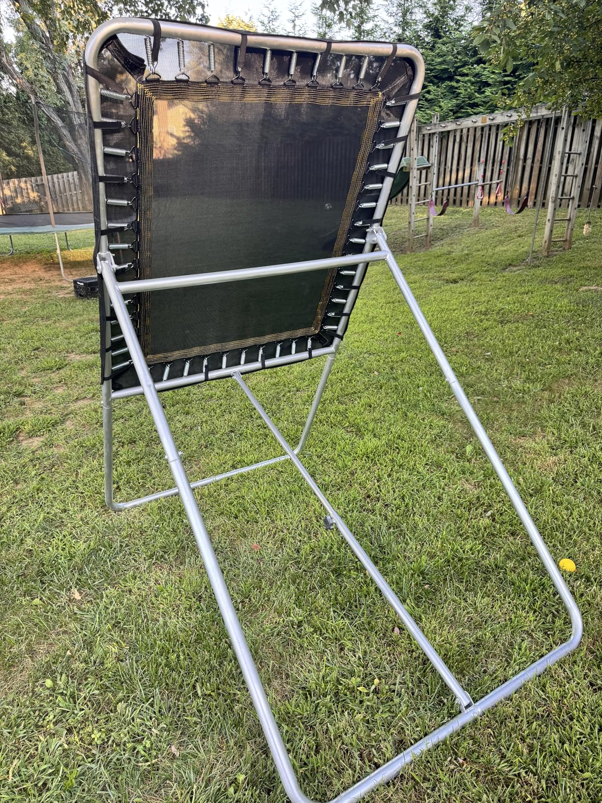 Champion Sports Deluxe Lacrosse Target: Ball Return Bounce Back Net Set for Professional, College and Grade School Training & Drills customer photo 1