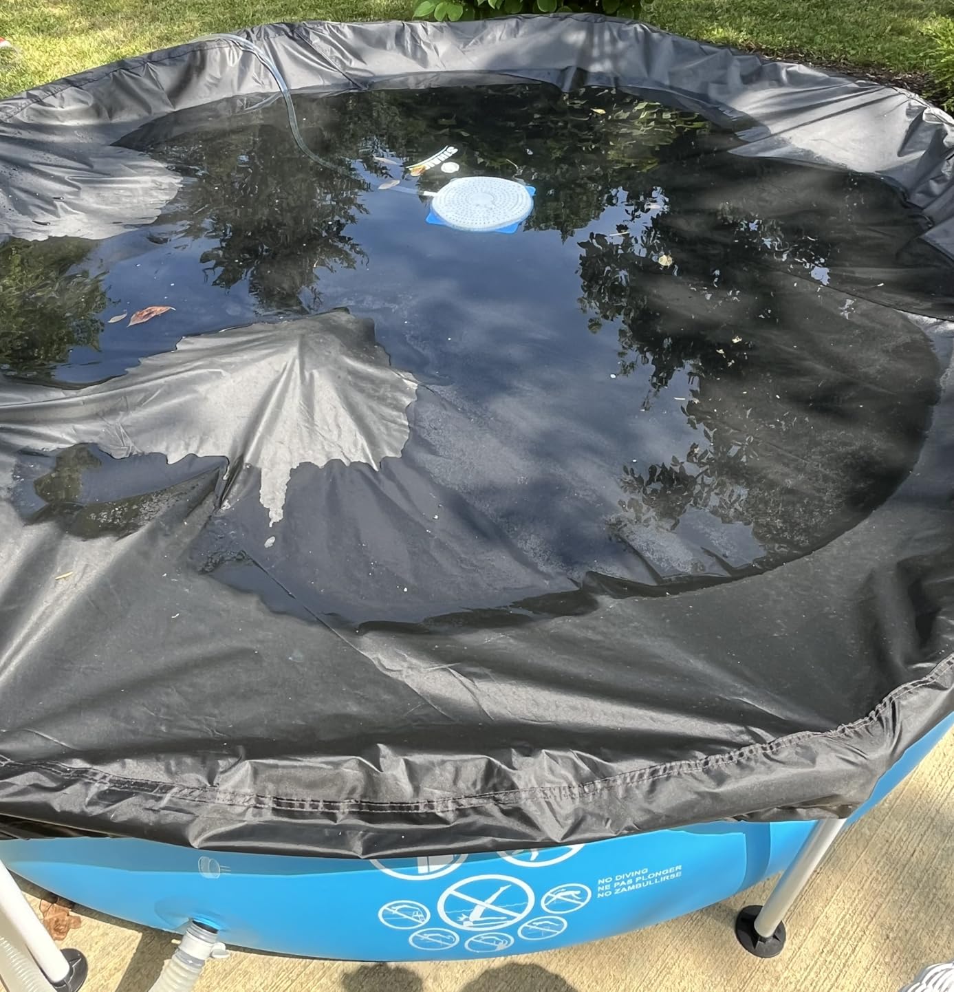 SWIMLINE HYDROTOOLS ORIGINAL Submersible Pool Cover Water Siphon Pump Automatic Removal For Above Ground Swimming Pools customer photo 2