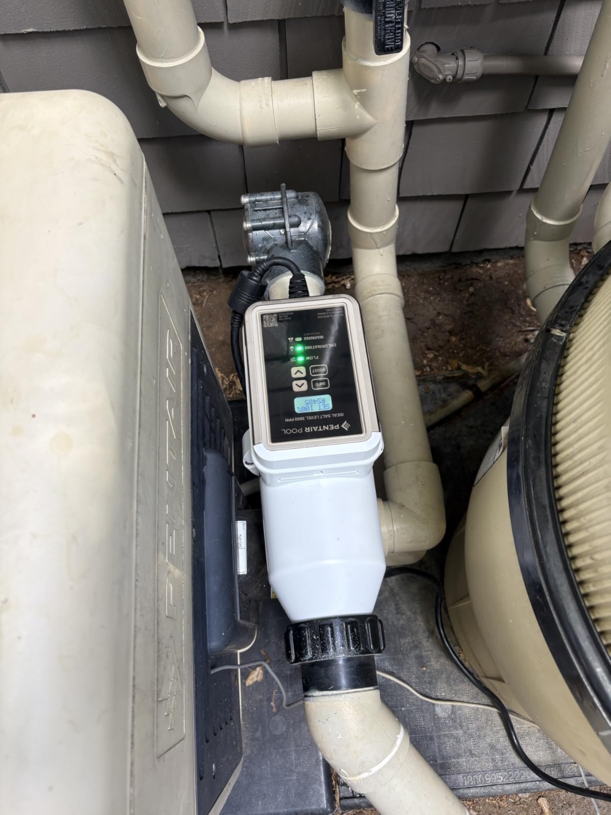Pentair IC40 EC-520555 IntelliChlor Replacement Salt Cell Chlorine Generator customer photo 1