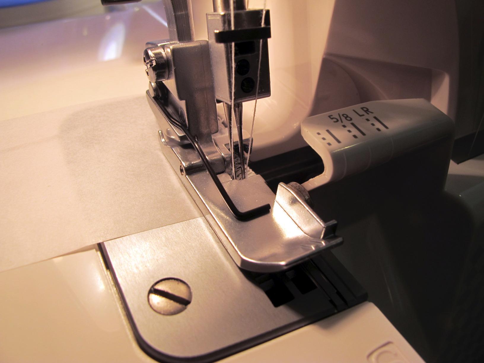 Janome 8002D Overlock Machine - 3/4 Thread Serger Sewing Machine with Differential Feed System, 1300 Stitches Per Minute, Easy Threading customer photo 2