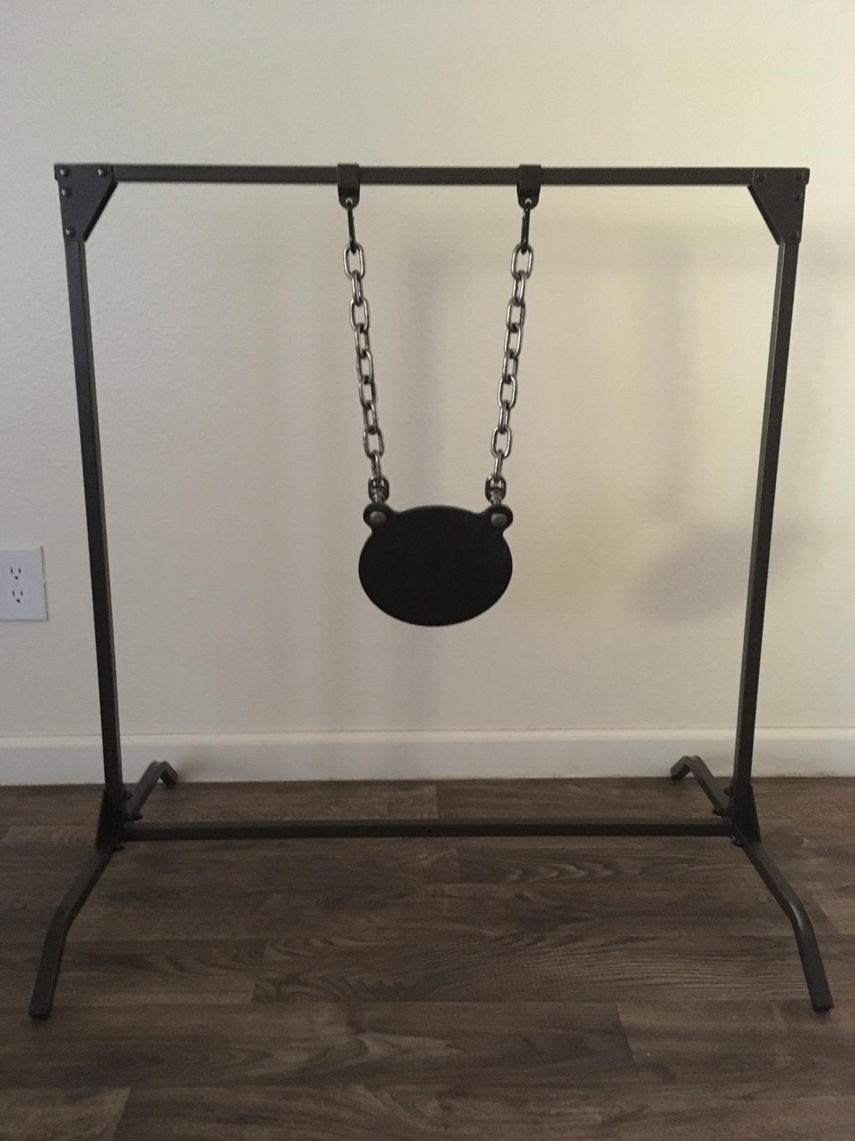 HME Bag Target Stand for Indoor and Outdoor Bow Hunting Practice & Archery Training Durable Adjustable Bag Holder with Stabilizer Pin and Raised Leg Design, Olive customer photo 1