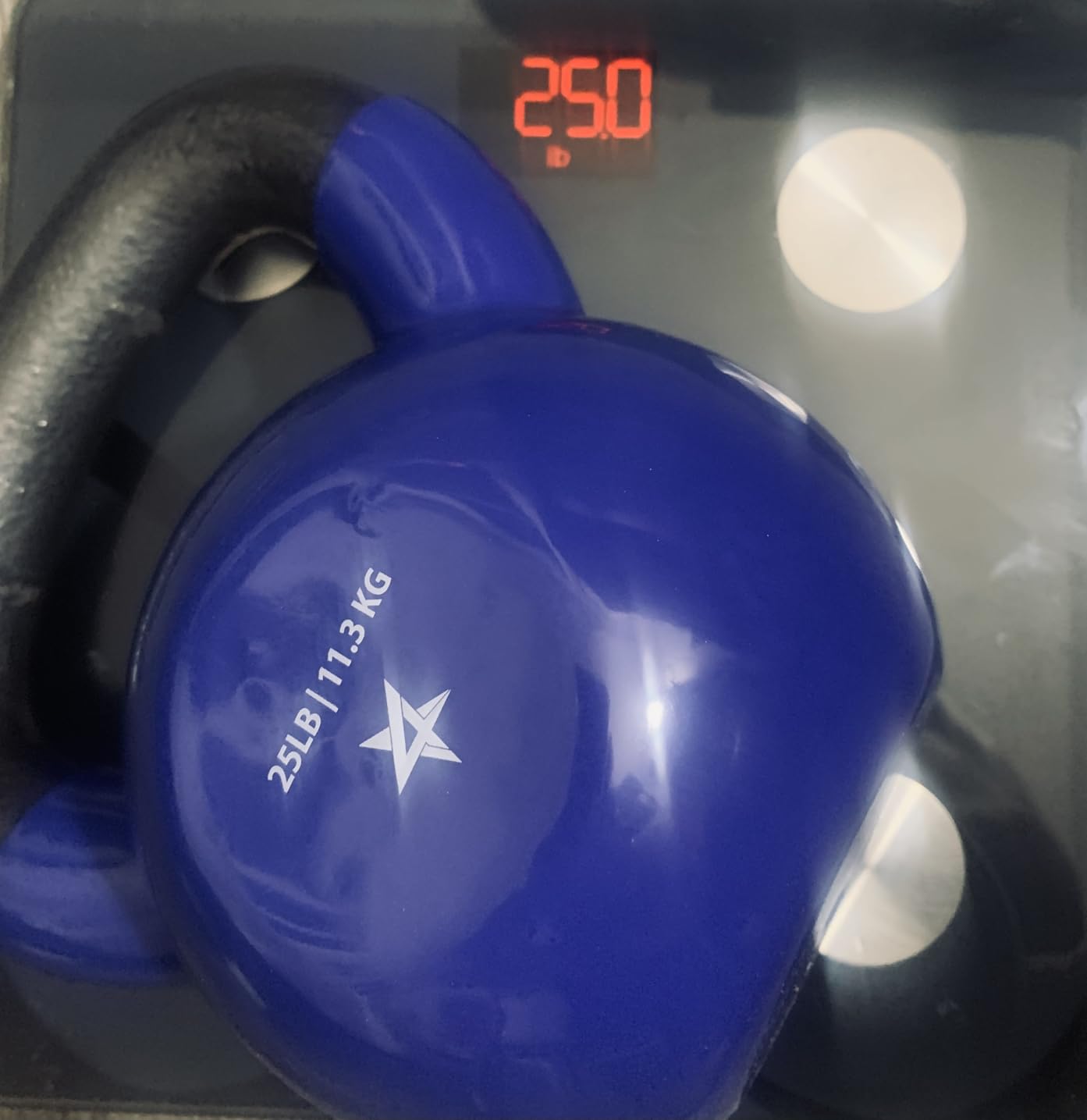 Yes4All Kettlebell, 5-100 LB Vinyl Coated Cast Iron Strength Training Kettlebells for Home Gym Exercises, Fitness, Full Body Workout Equipment, Push Ups, and Grip Strength customer photo 2