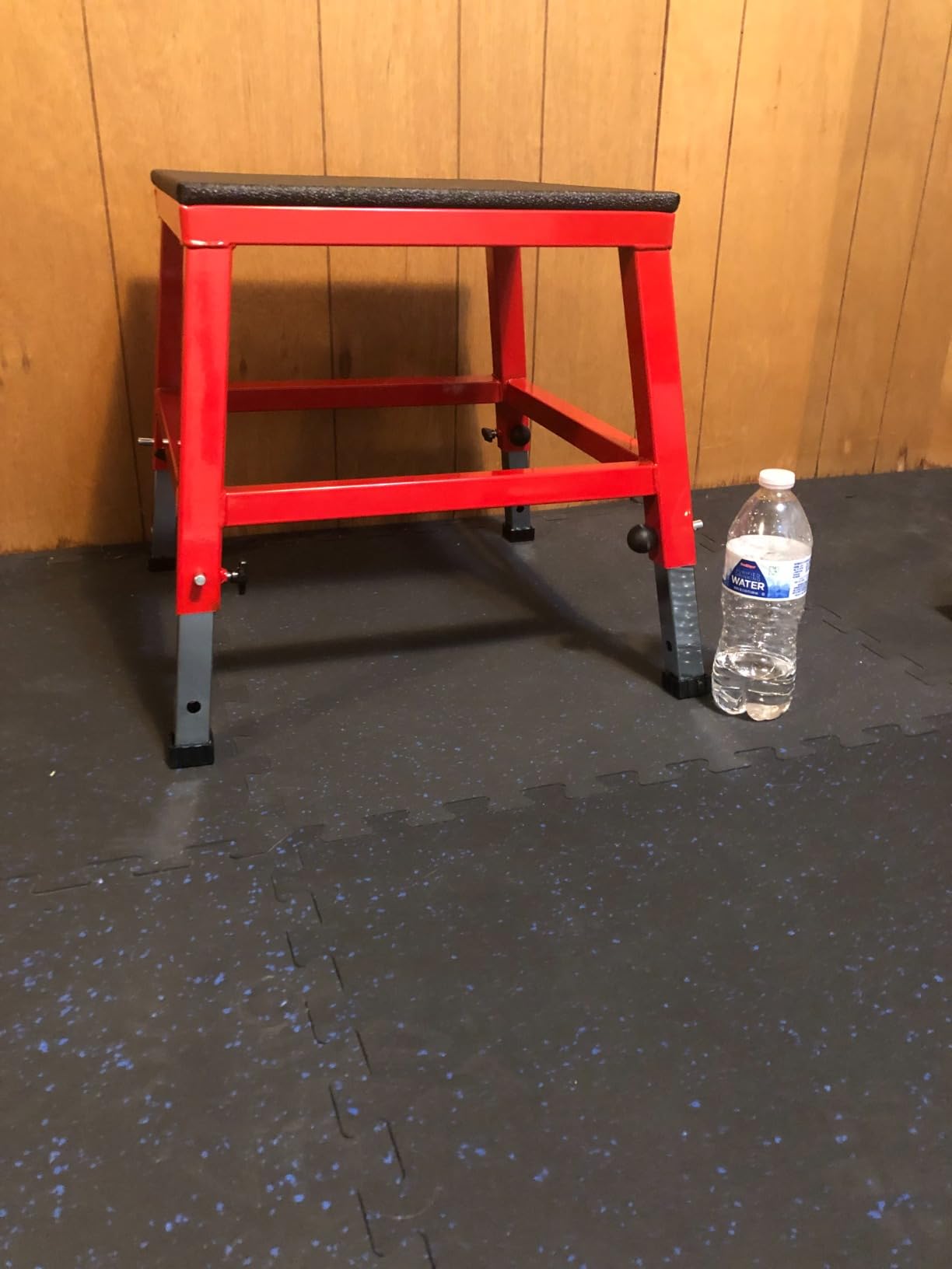 JFIT Plyometric Boxes - Made in Taiwan NO Assembly Required Single - Height Box Set and Adjustable Box Options customer photo 1