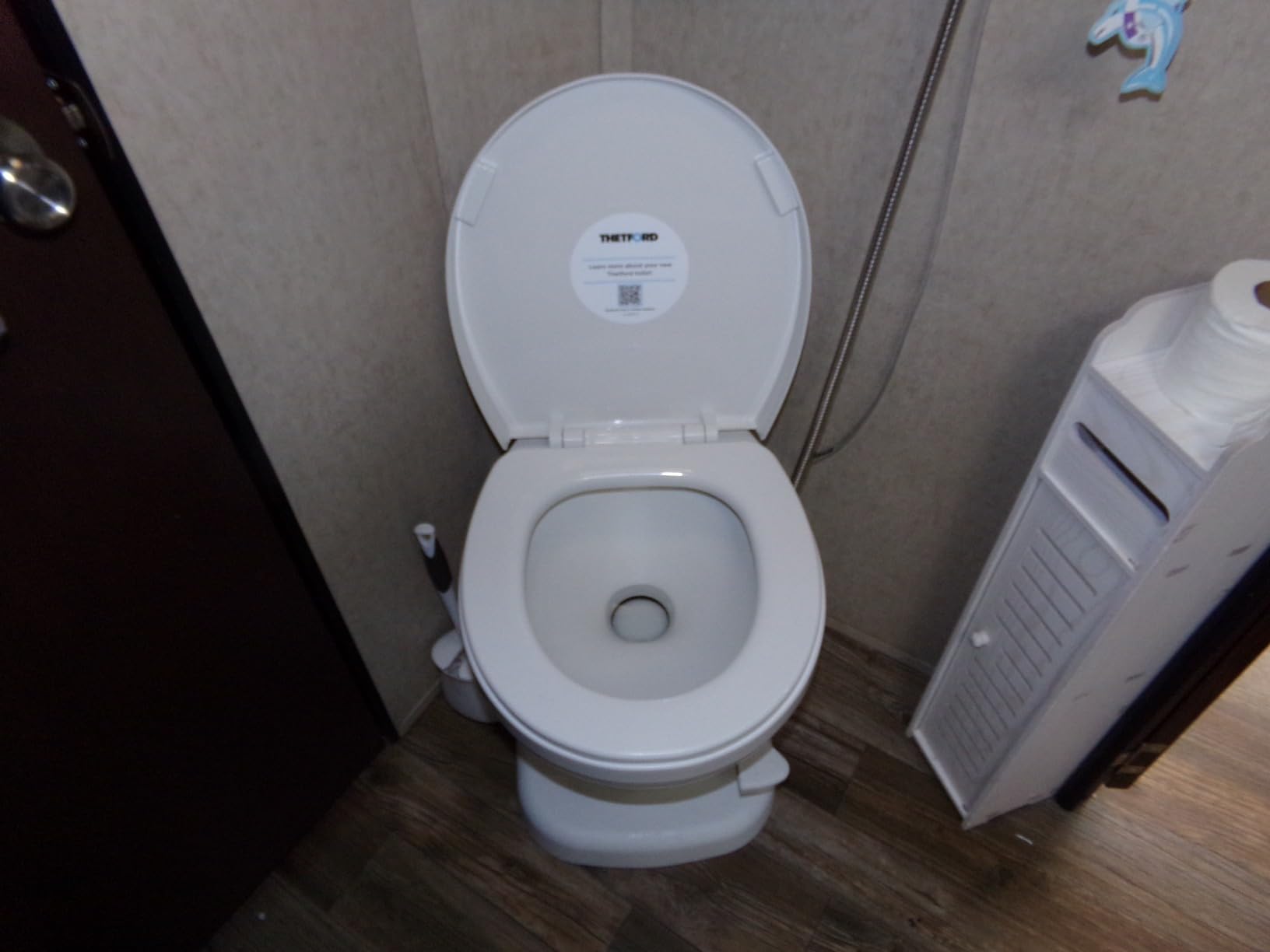 Aqua-Magic Residence RV toilet / High Profile / White - Thetford 42169 customer photo 1