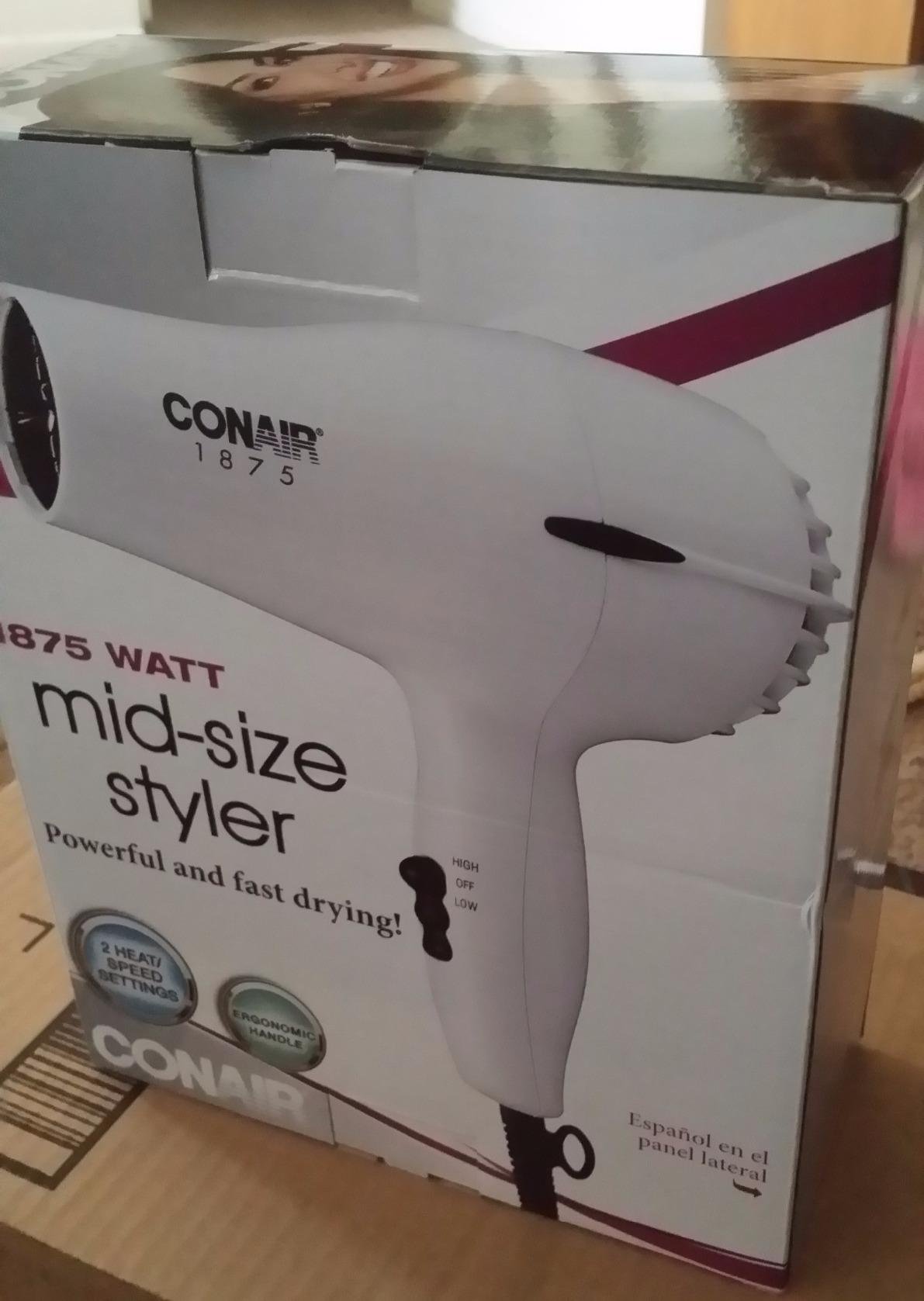Hairdryer, Handheld, Black, 1875 Watts customer photo 2