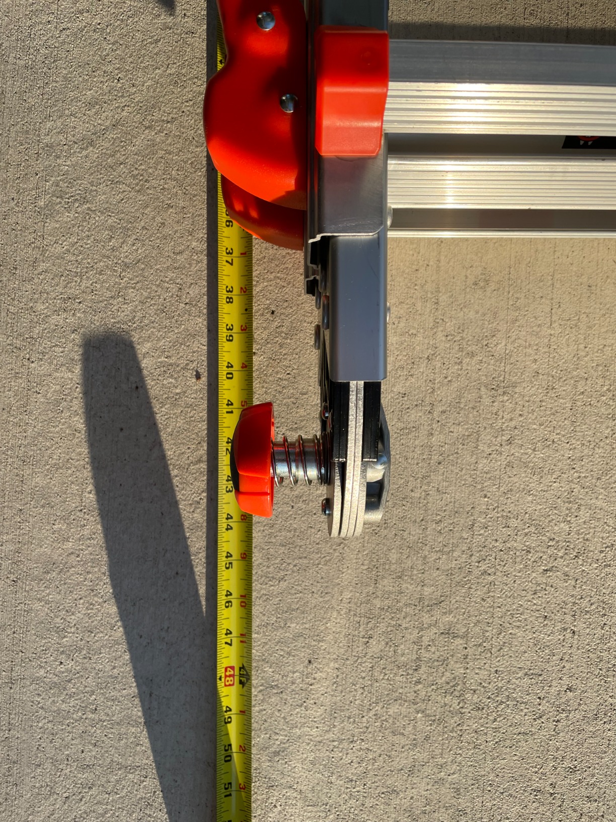 Little Giant Ladder Systems Velocity with Wheels, M17, 17 Ft, Multi-Position Ladder, Aluminum, Type 1A, 300 lbs Weight Rating, (15417-001) customer photo 2