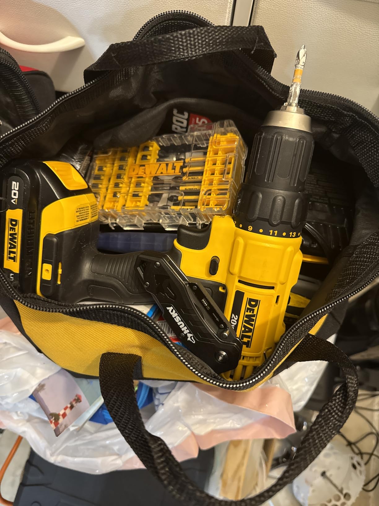 Screwdriver Bit Set, 40 Pcs. Impact Ready, FlexTorq Impact Driver Bit Set with Storage Case (DWA2T40IR) customer photo 1