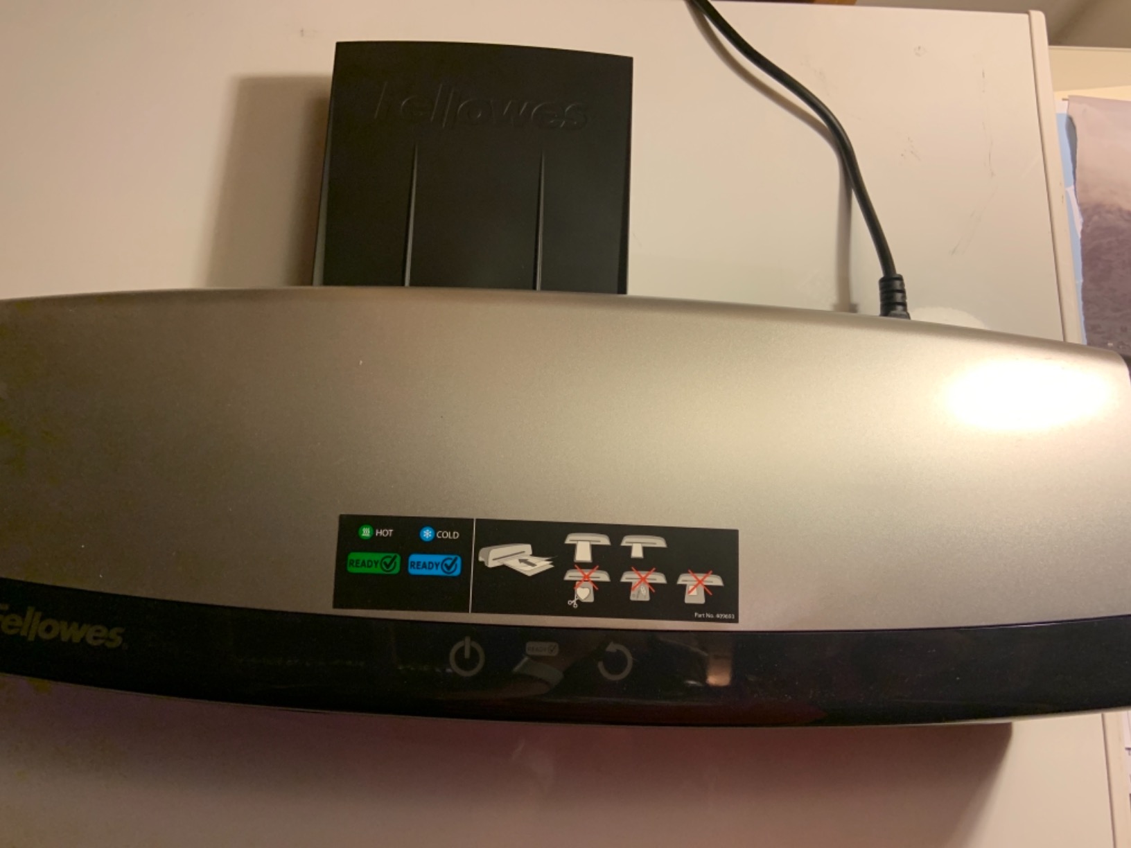 Fellowes Jupiter 2 125 Laminator with 10 Pouches, 12.5 Inch (5734101), Black & Grey customer photo 2