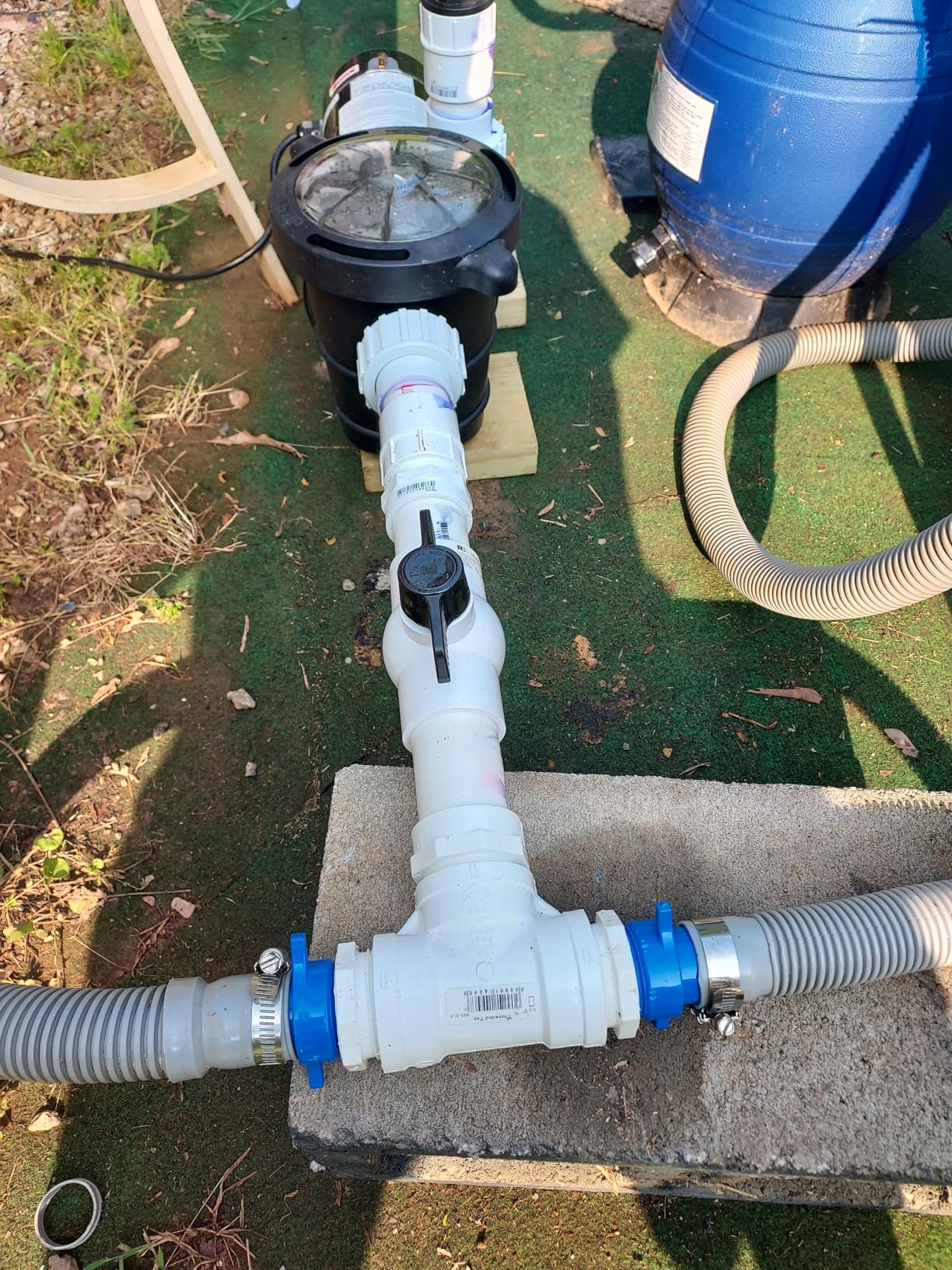 Doheny's 1.5 HP Above Ground Swimming Pool Pump | 115V, 83 GPM (1.2 THP) | Stainless Steel Shaft, Reinforced Thermoplastic customer photo 2