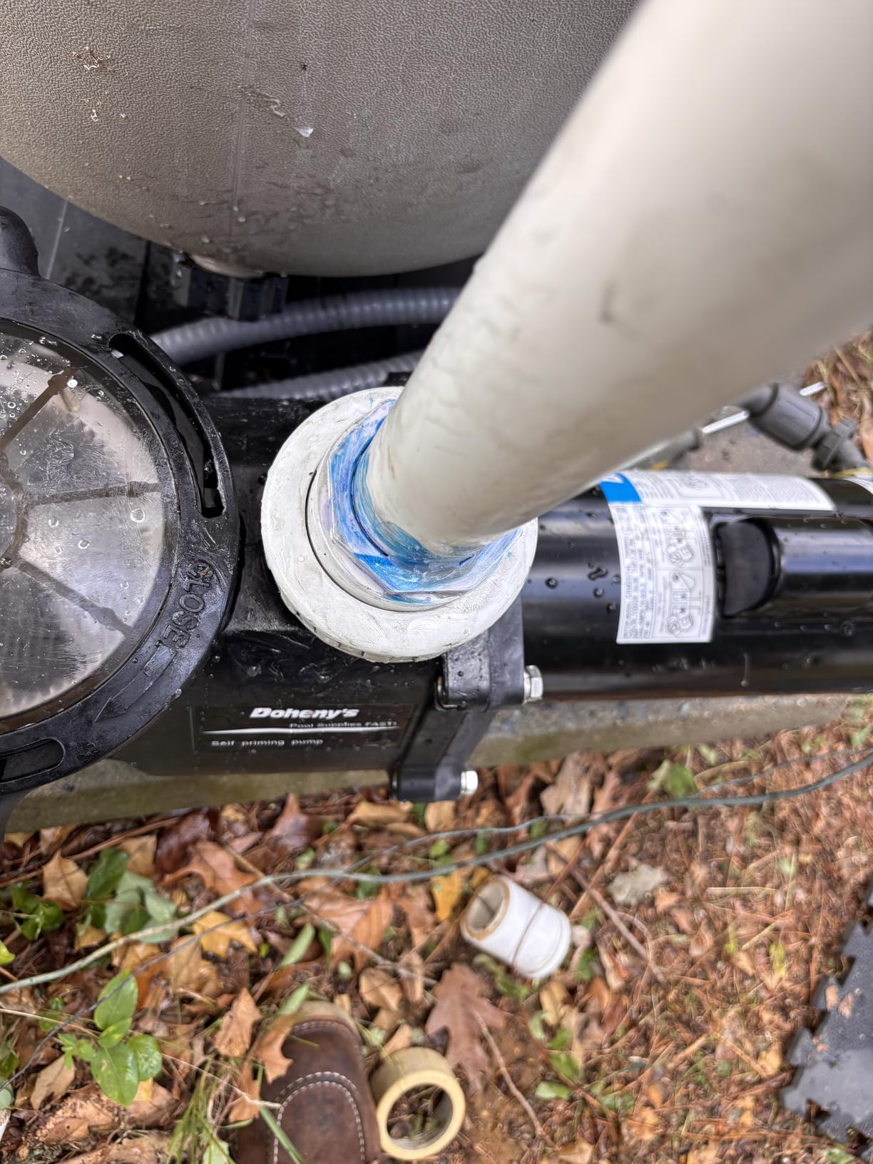 Doheny's Inground Swimming Pool Pro Pump | 1.5 HP, 115V/230V, 97 GPM | Self-Priming, Heavy-Duty, Low-Noise, High-Efficiency | Stainless Steel Shaft customer photo 1