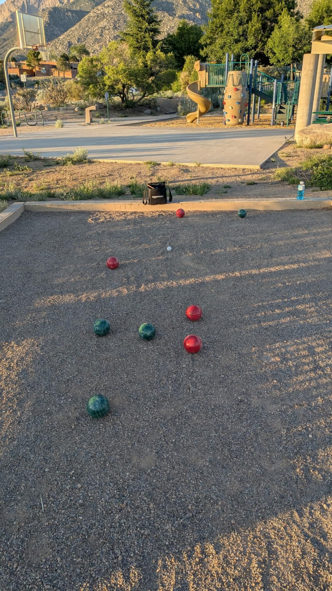 Amazon Basics 100mm Bocce Ball Set customer photo 1