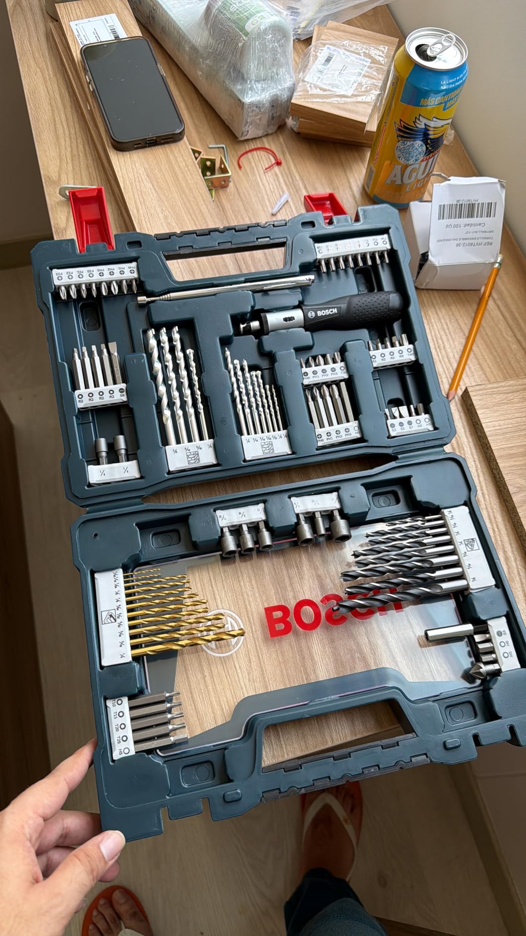 MS4091 91-Piece Drilling and Driving Mixed Set with Included Case for Applications in Wood, Metal, Masonry customer photo 1