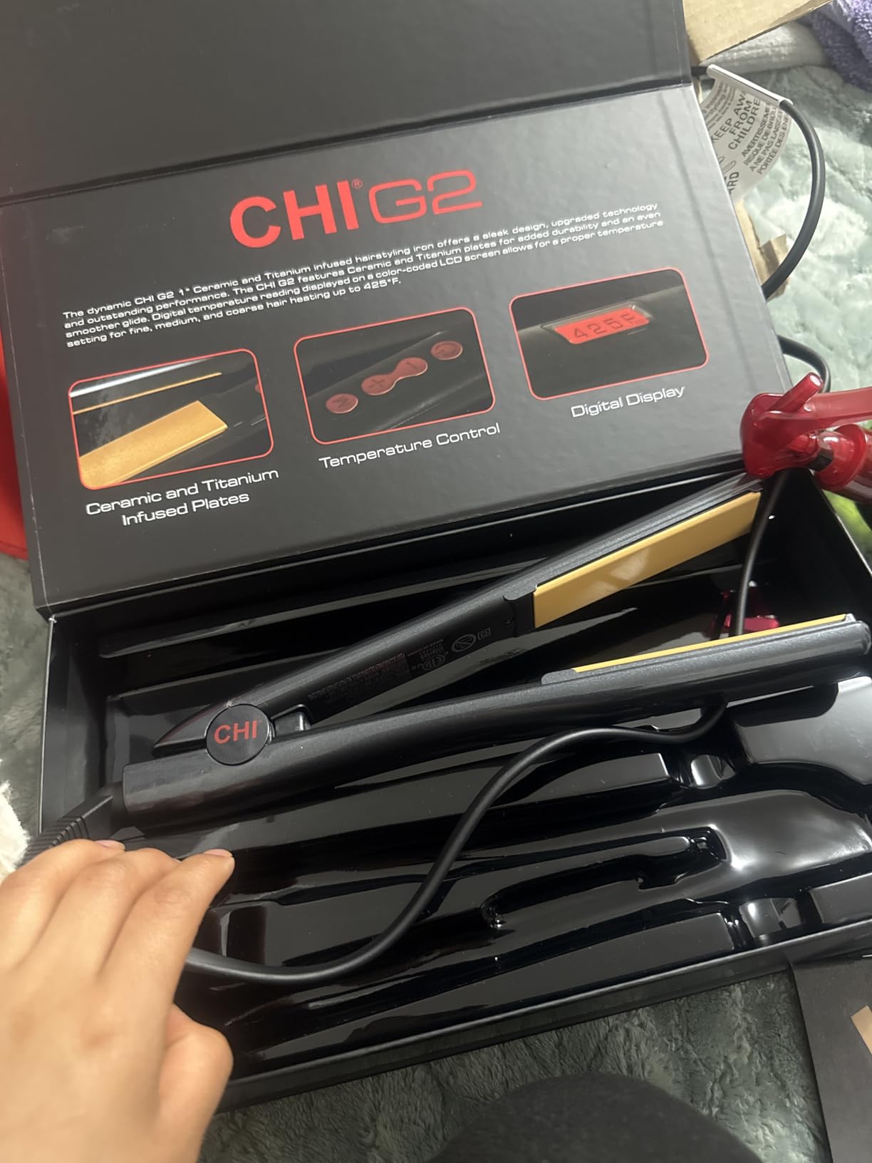 CHI G2 Titanium Infused Ceramic 1.25