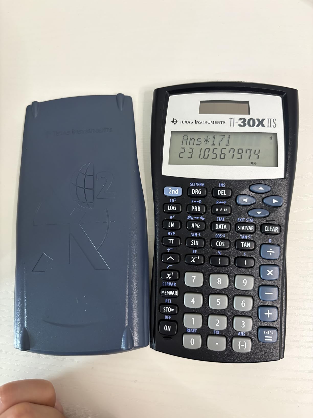 Texas Instruments TI-30XIIS Scientific Calculator, White customer photo 2