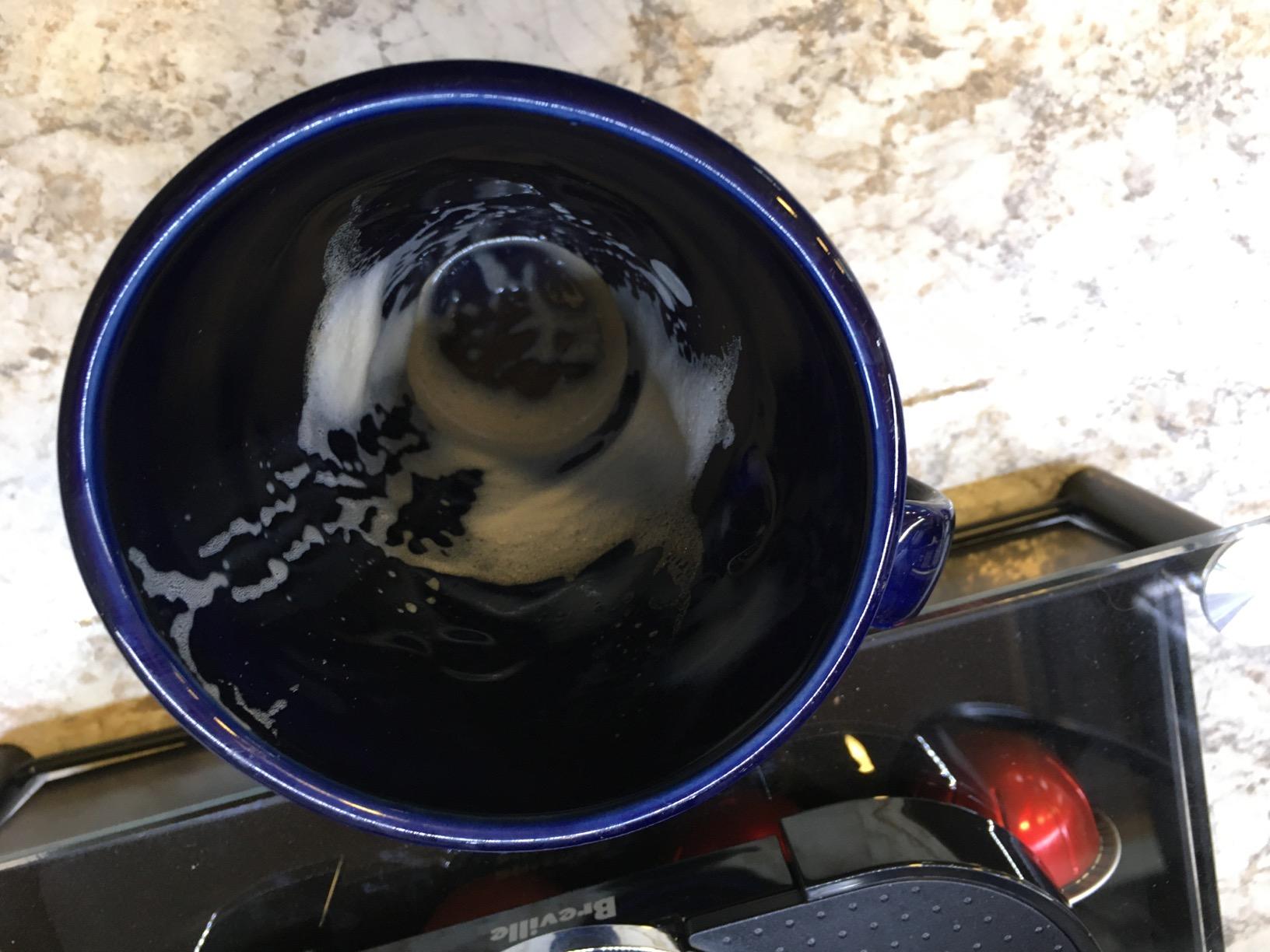 Nespresso Vertuo Coffee and Espresso Maker by Breville, Chrome with Aeroccino Milk Frother customer photo 2