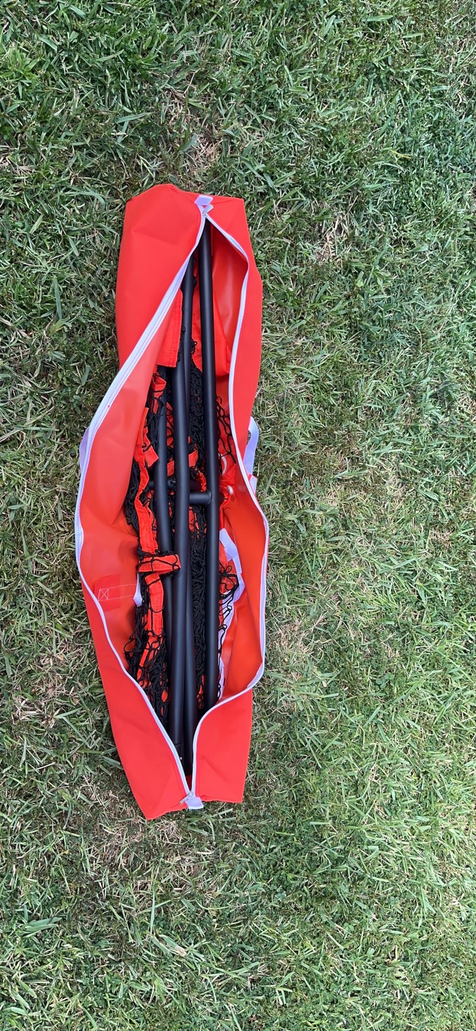 GoSports 7 ft x 7 ft Baseball & Softball Nets - Practice Hitting & Pitching Net with Bow Type Frame, Carry Bag and Strike Zone, Great for All Skill Levels customer photo 1