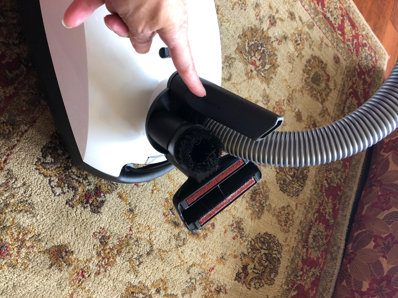 Miele Classic C1 Cat & Dog Bagged Canister Vacuum, Lotus White - Pet Hair customer photo 2