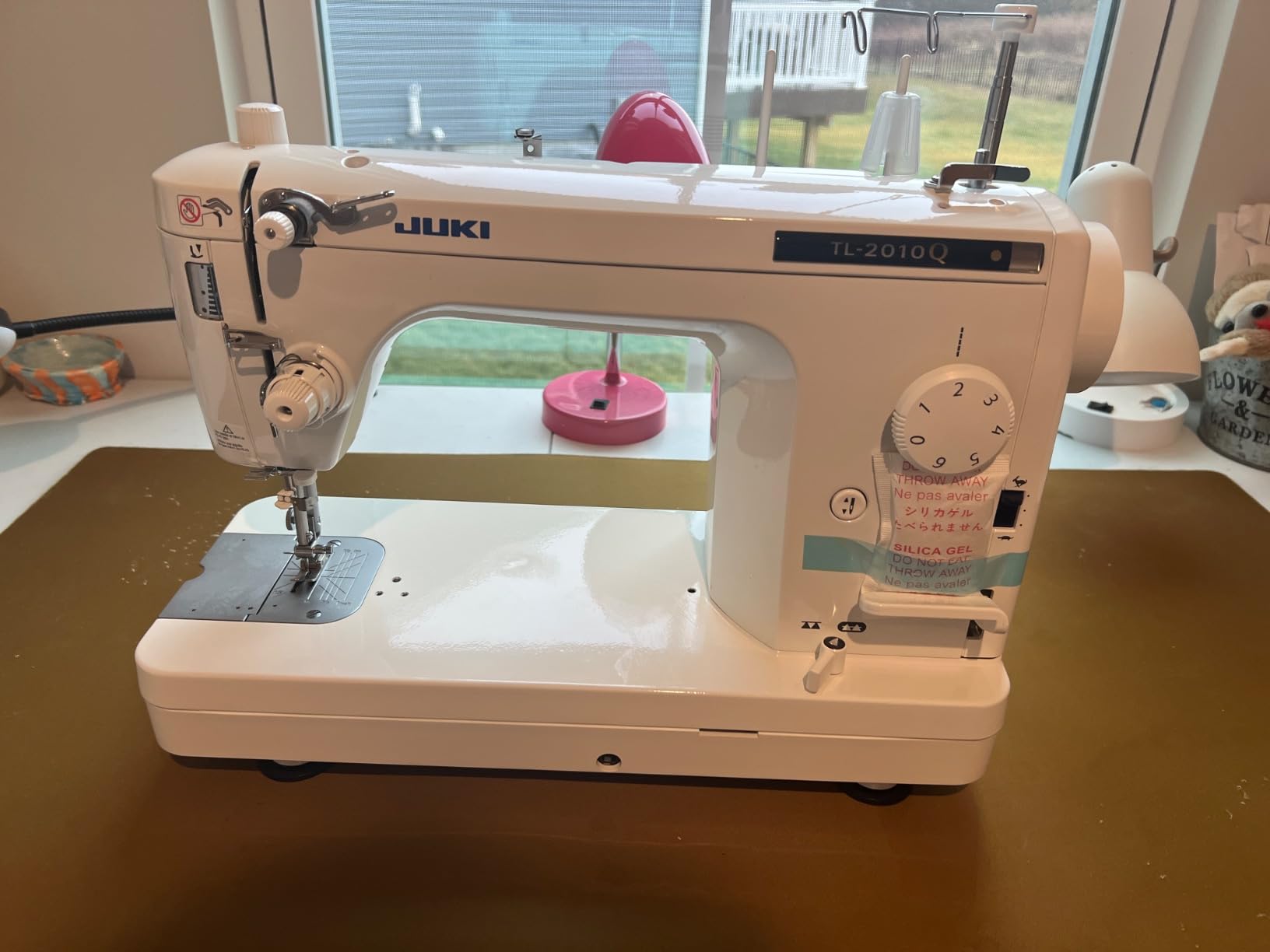 Juki TL-2010Q High Speed Sewing and Quilting Machine With Free Bonus Pack customer photo 1