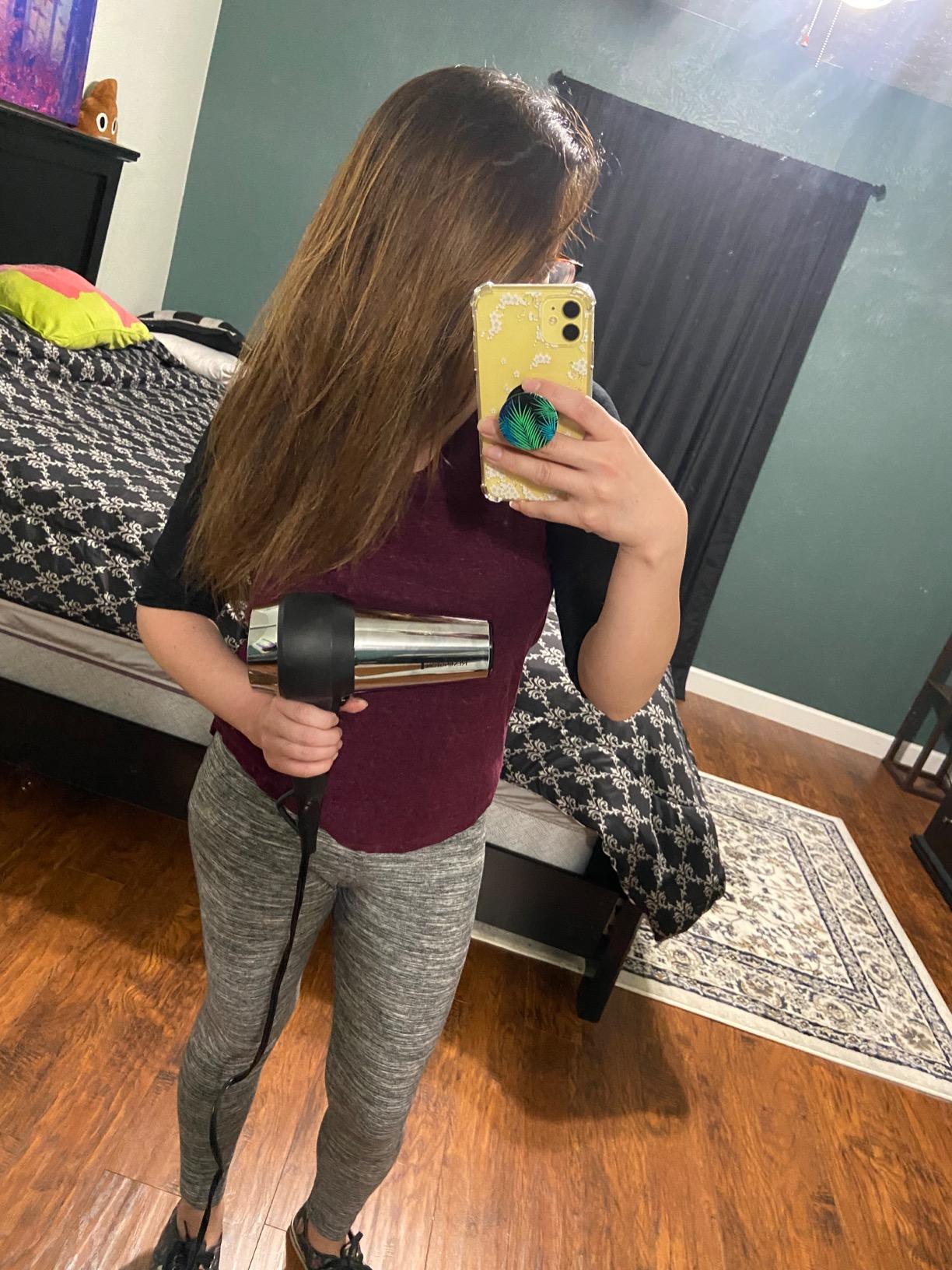 Remington Impact Resistant Hair Dryer, 1875-Watt with Tourmaline, Titanium & Ceramic Technology, Cool Shot, Diffuser & Concentrator customer photo 2