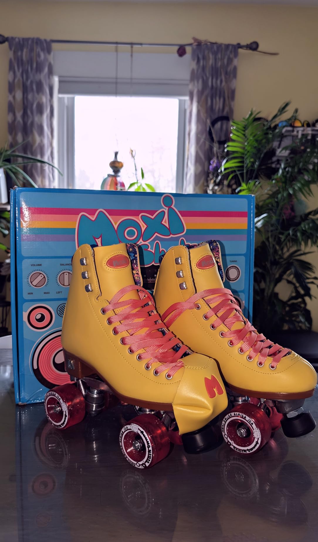 Moxi Beach Bunny Roller Skates for Women - Colorful, Precision-Fit Skate with High-Rebound Wheels, Moisture-Wicking Lining & Padding customer photo 2