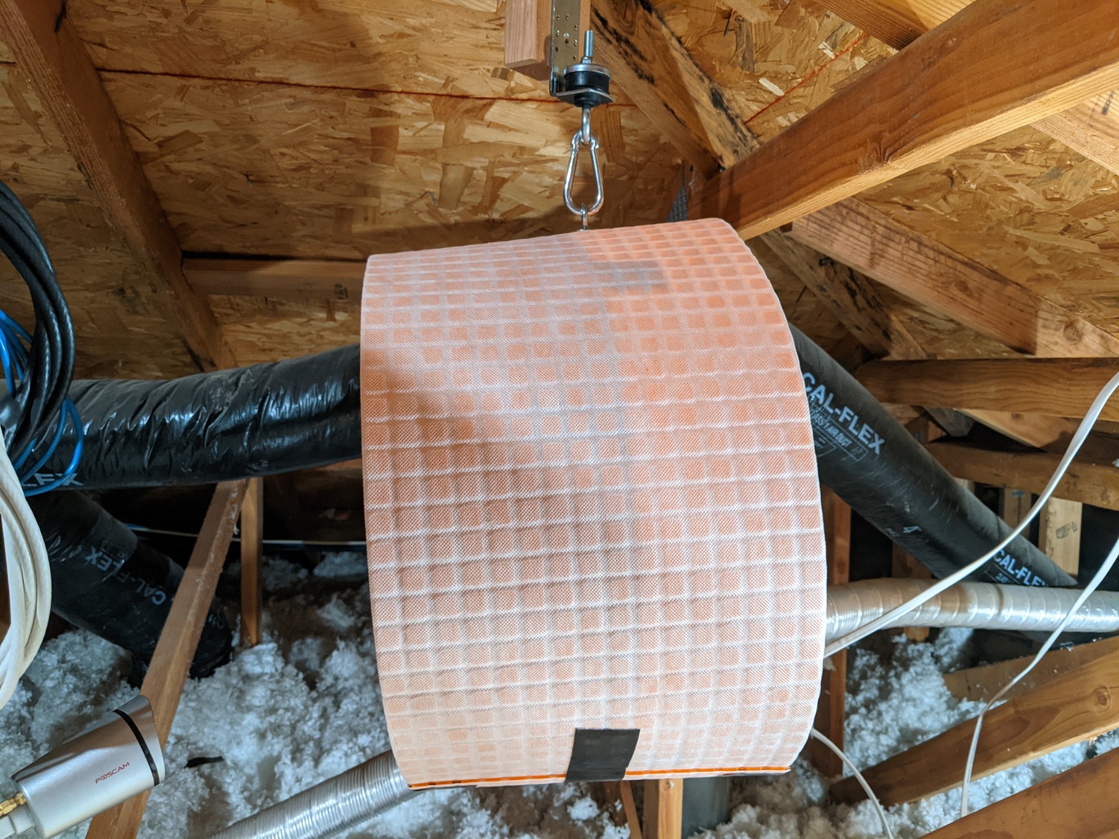 Centric Air QA-Deluxe 5500 Whole House Fan | Energy Efficient | Low Voltage Plug and Play, 2-Speed Wall Switch with Timer | R5 Insulated Damper | 5500 CFM | 10-Year Motor Warranty customer photo 1